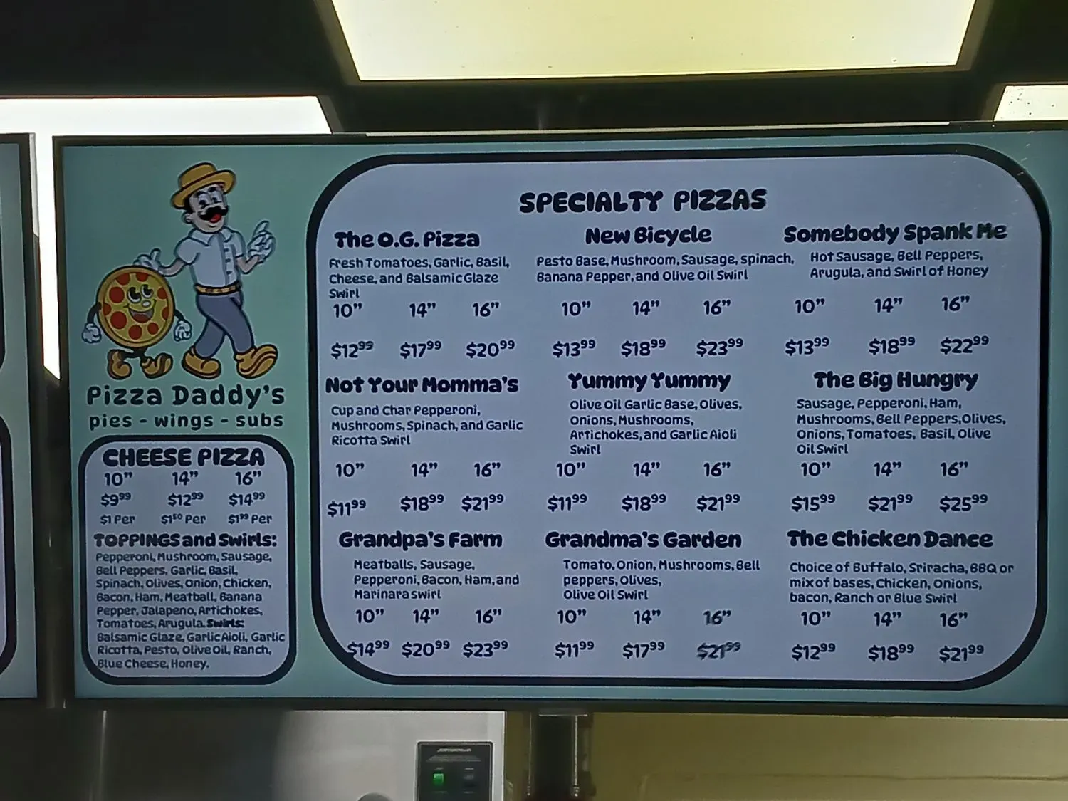 Menu 3