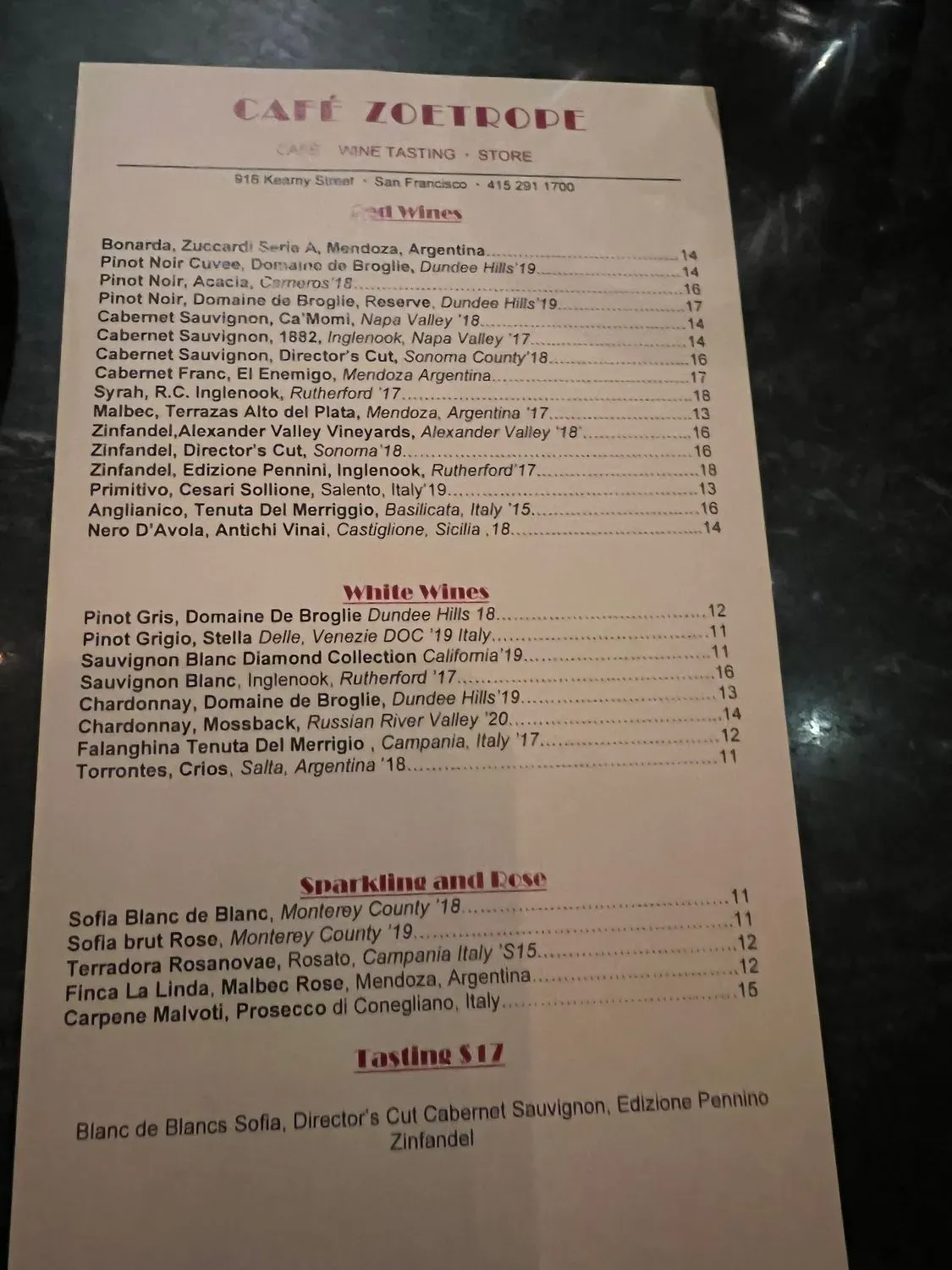 Menu 3