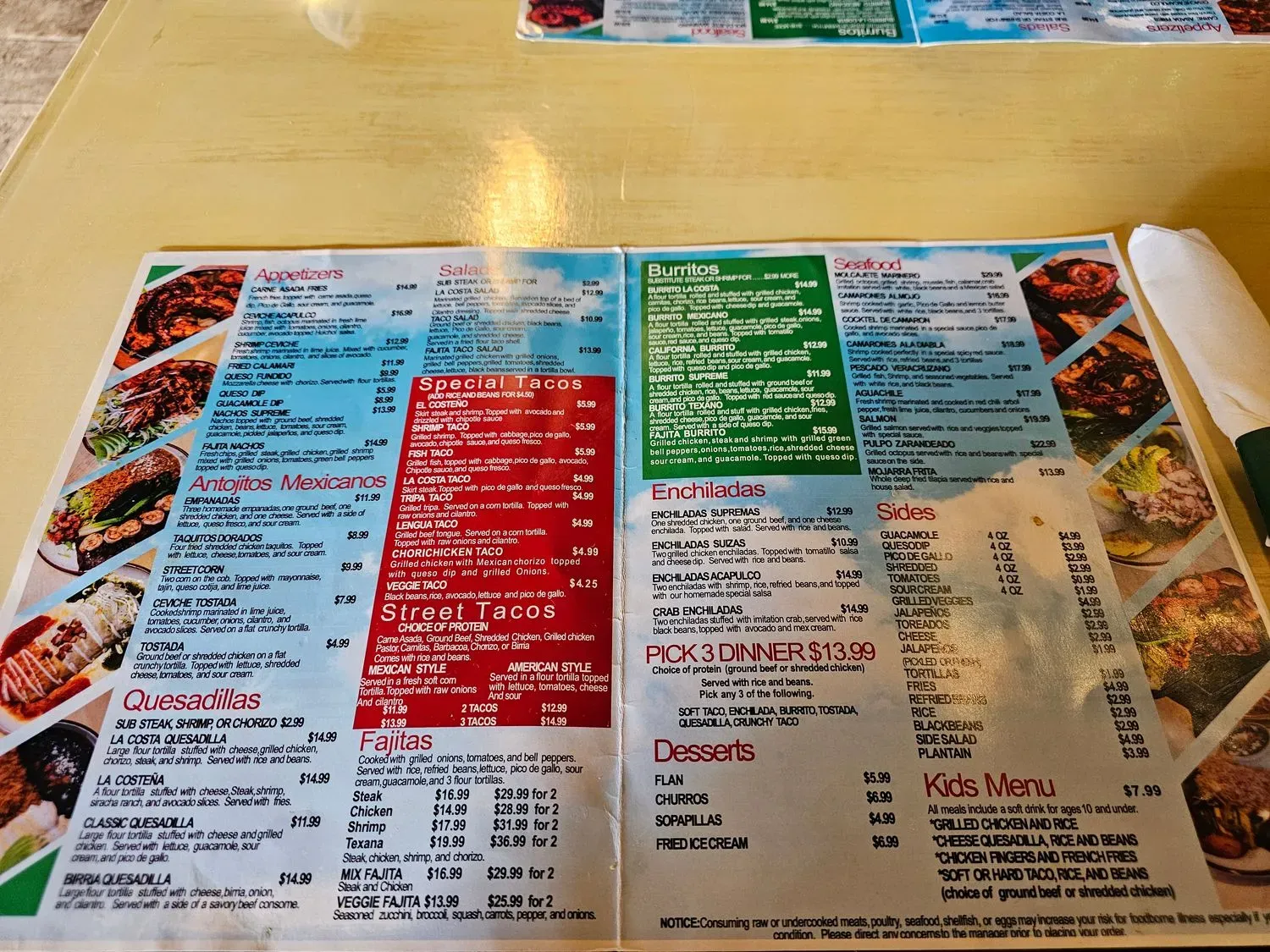 Menu 3