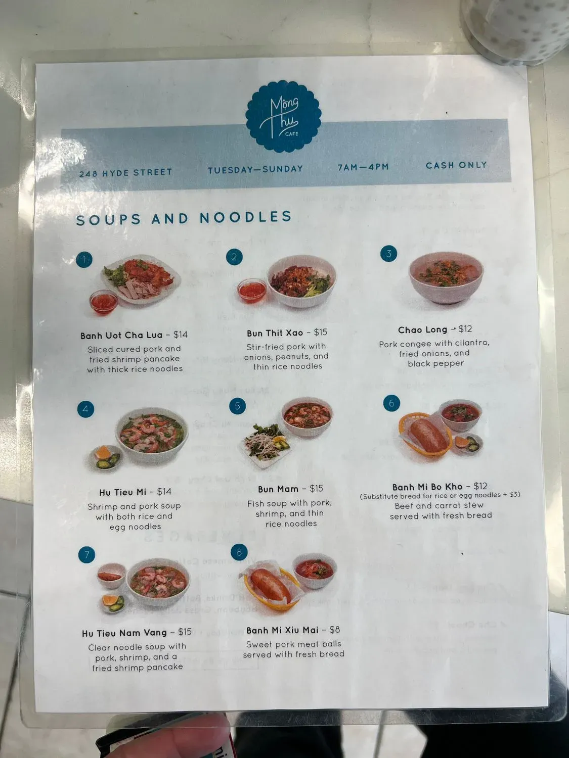 Menu 6