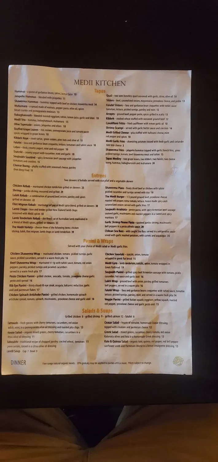 Menu 3