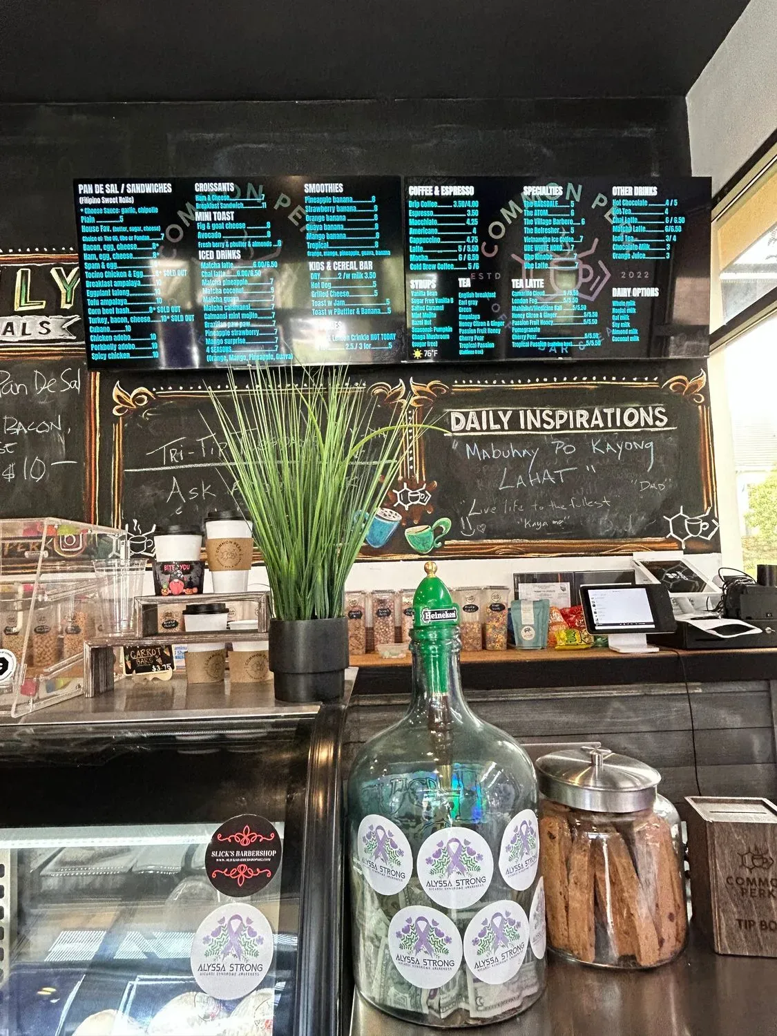 Common Perk Coffee Bar & Eatery Menu - Updated November 2025