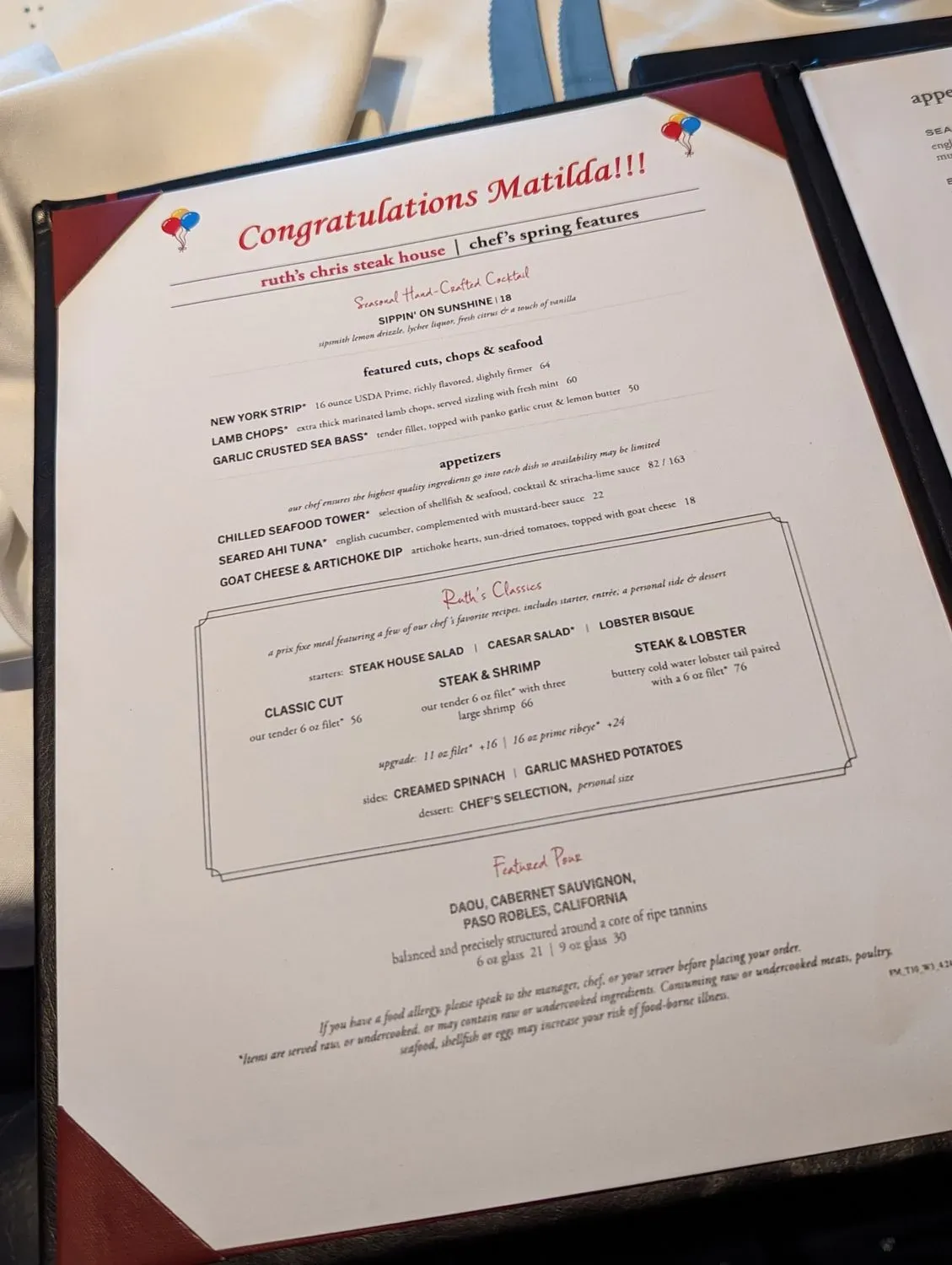 Menu 4