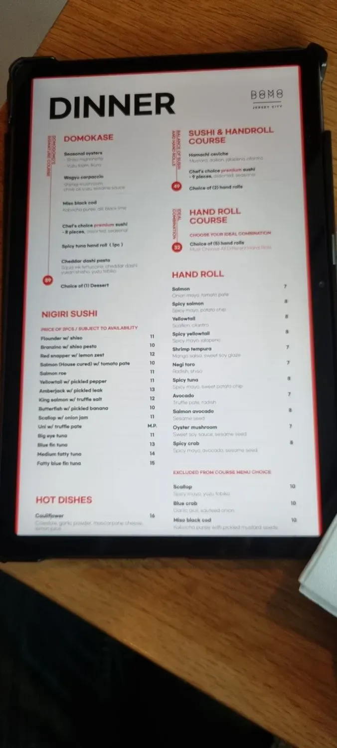 Menu 4