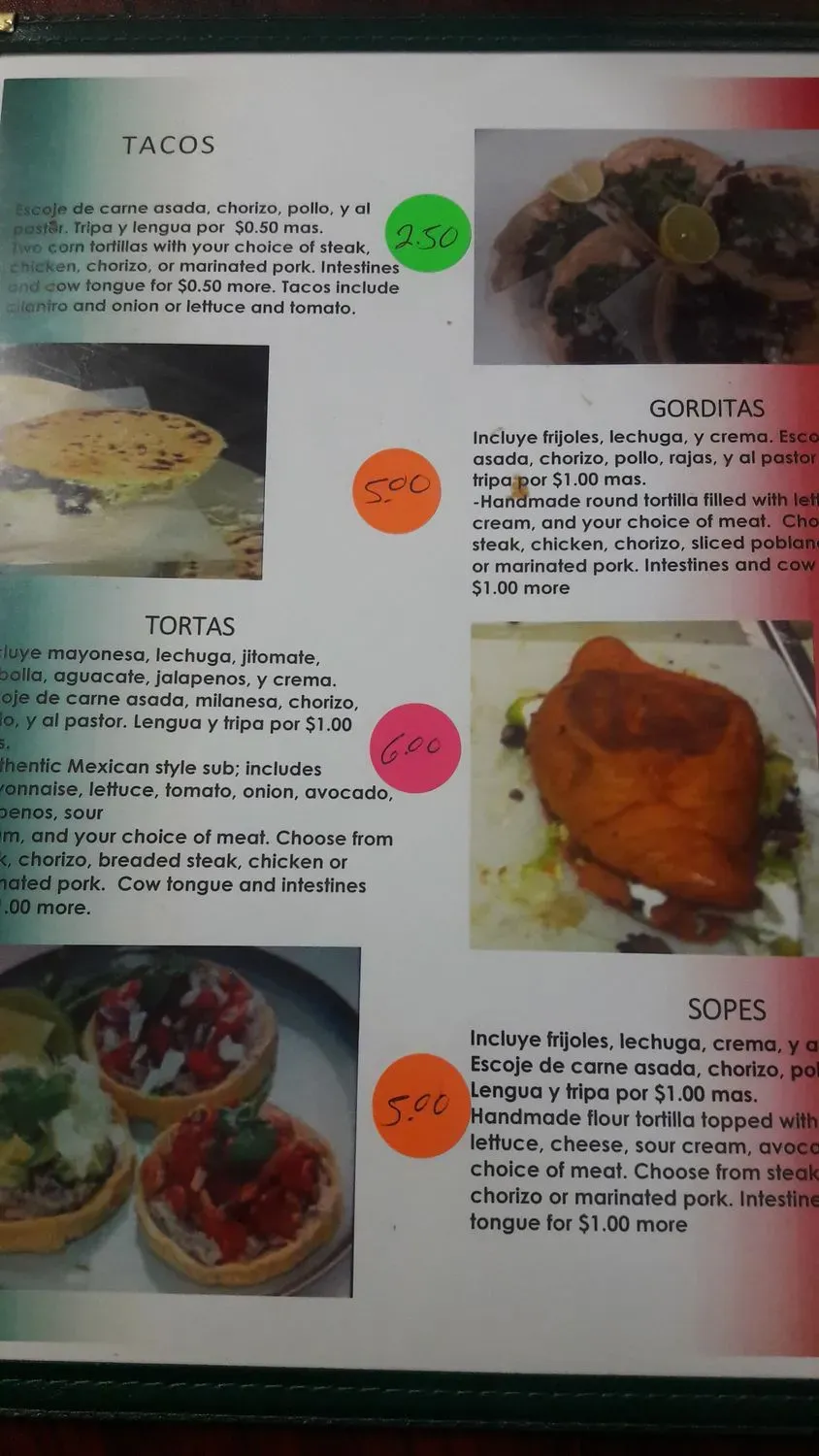Menu 4