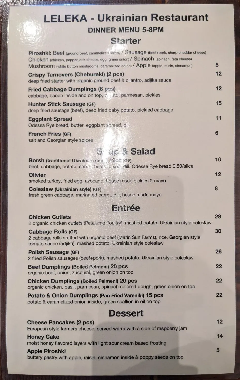 Menu 3