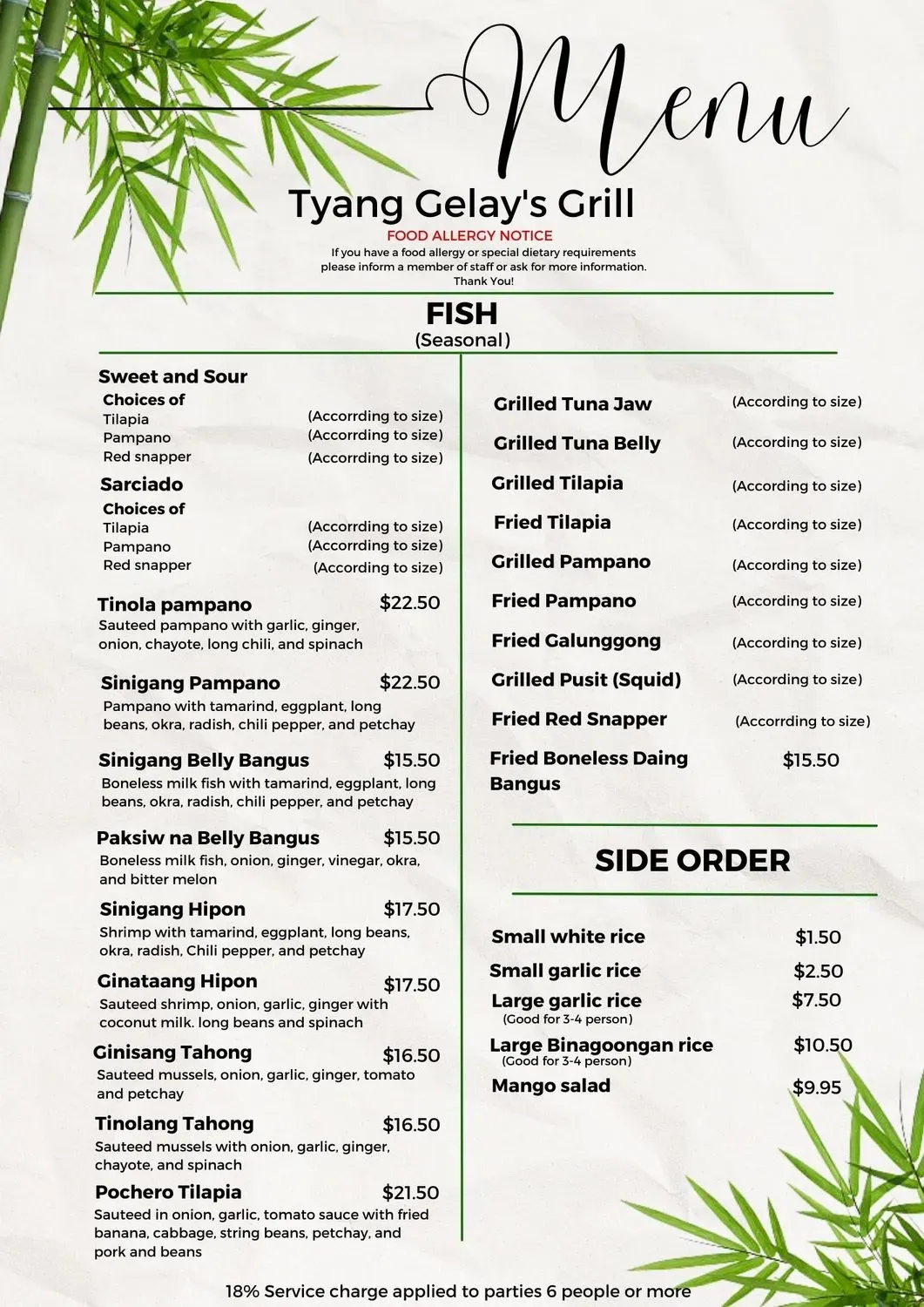 Menu 4