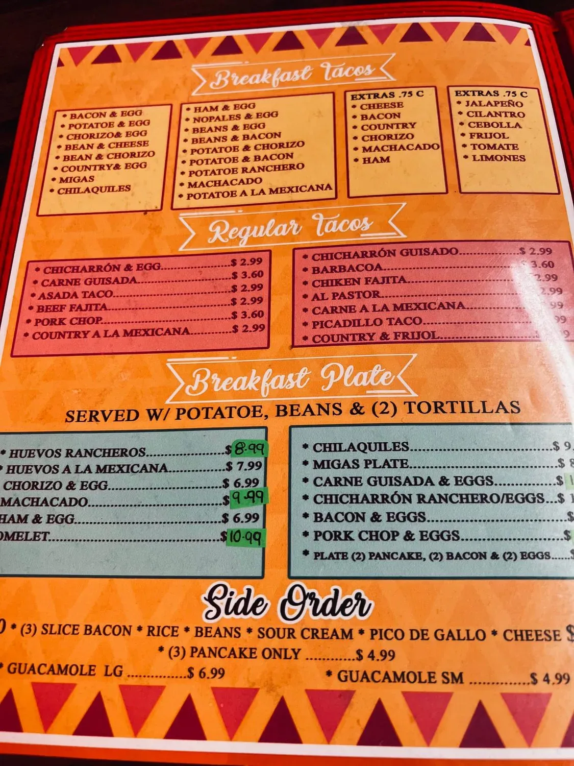 Menu 4