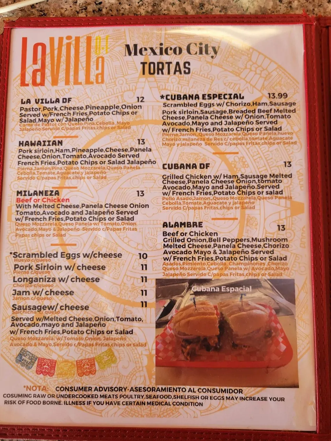 Menu 6