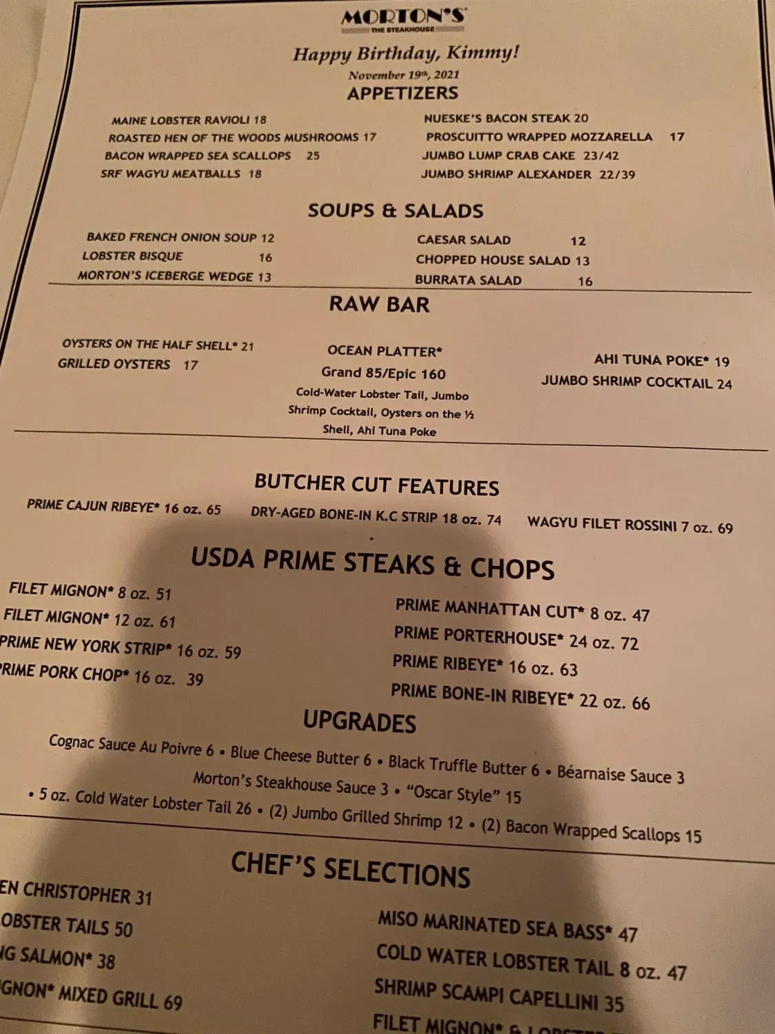 Menu 6