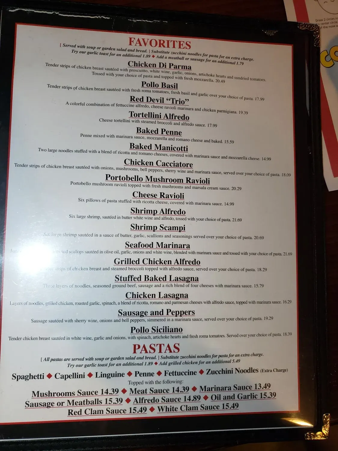 Menu 3