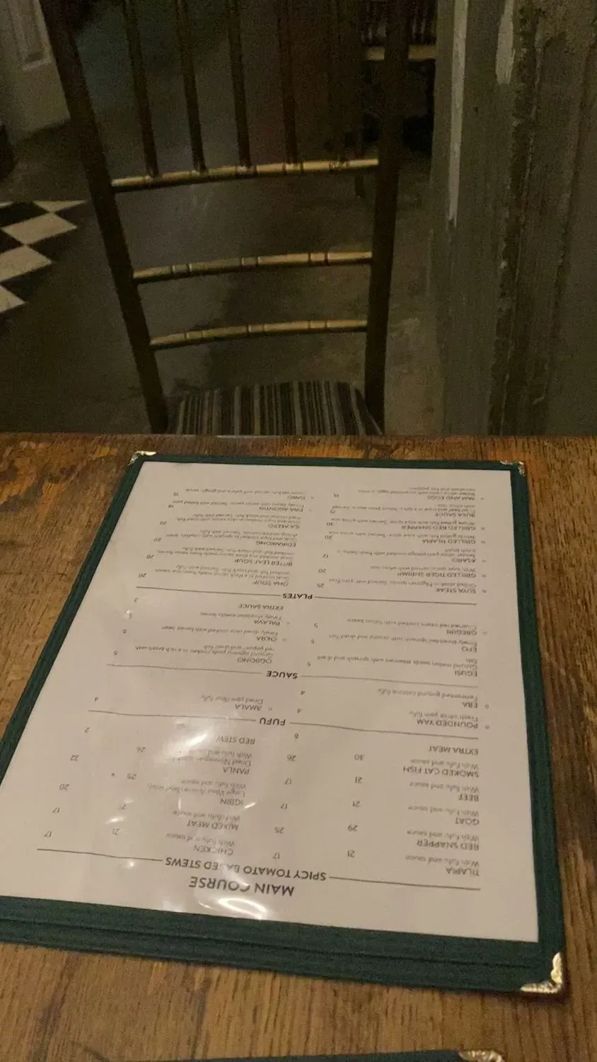 Menu 4