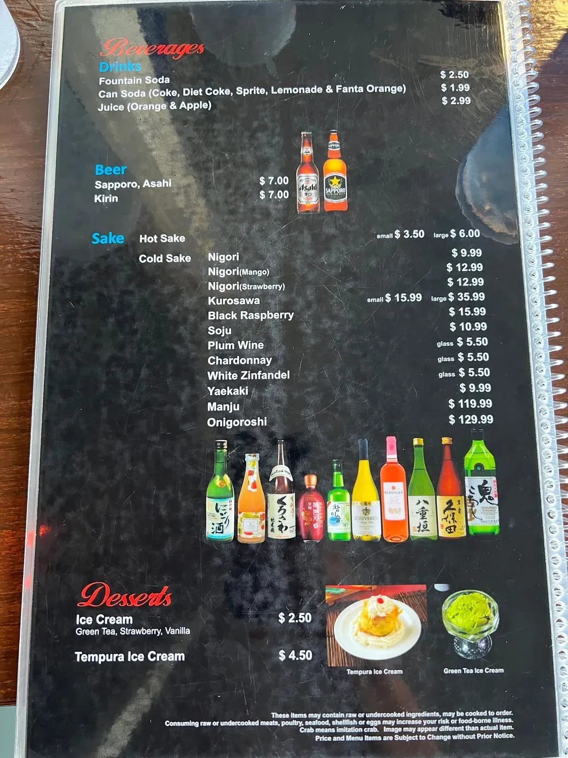 Menu 6