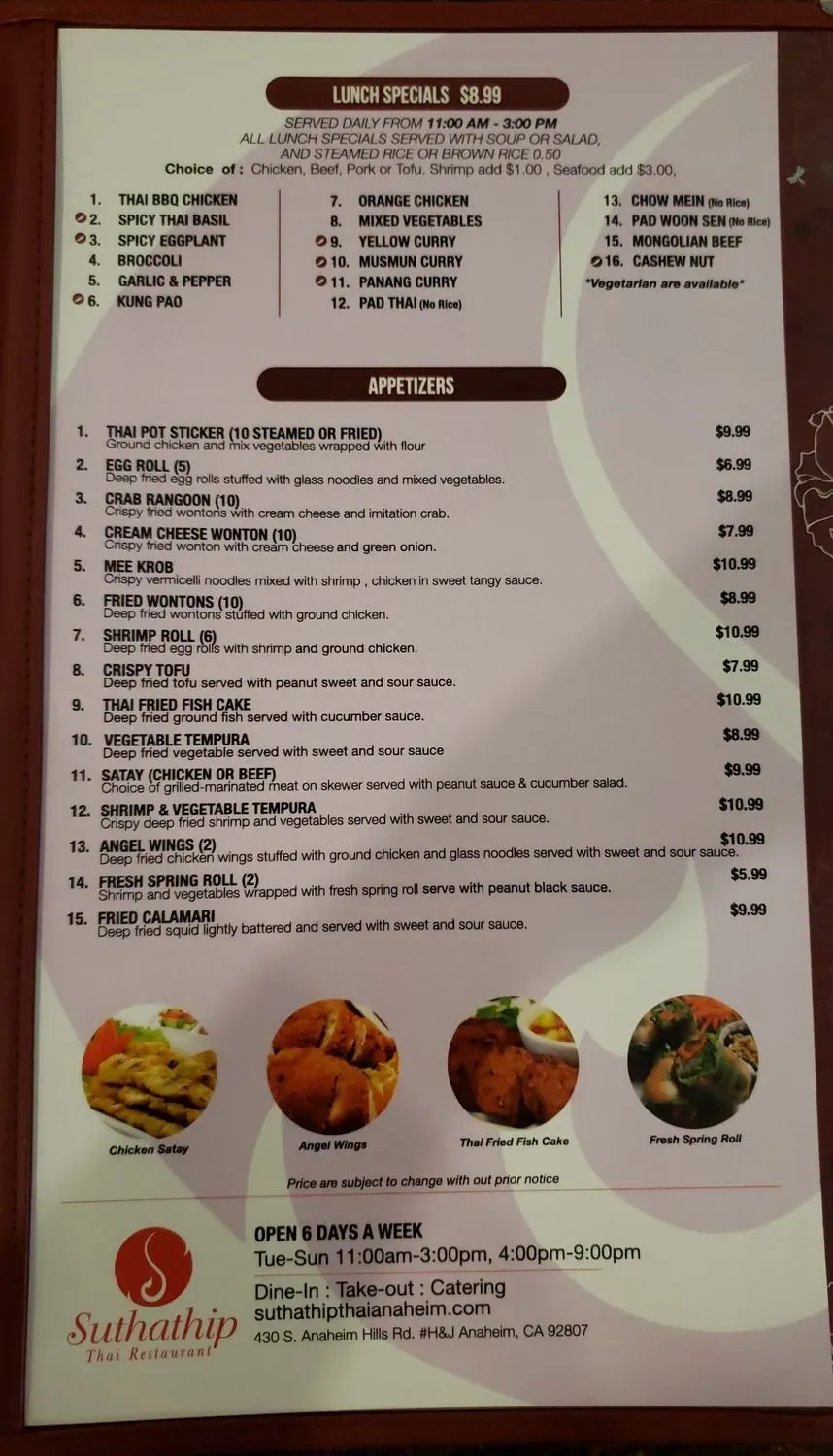 Menu 6