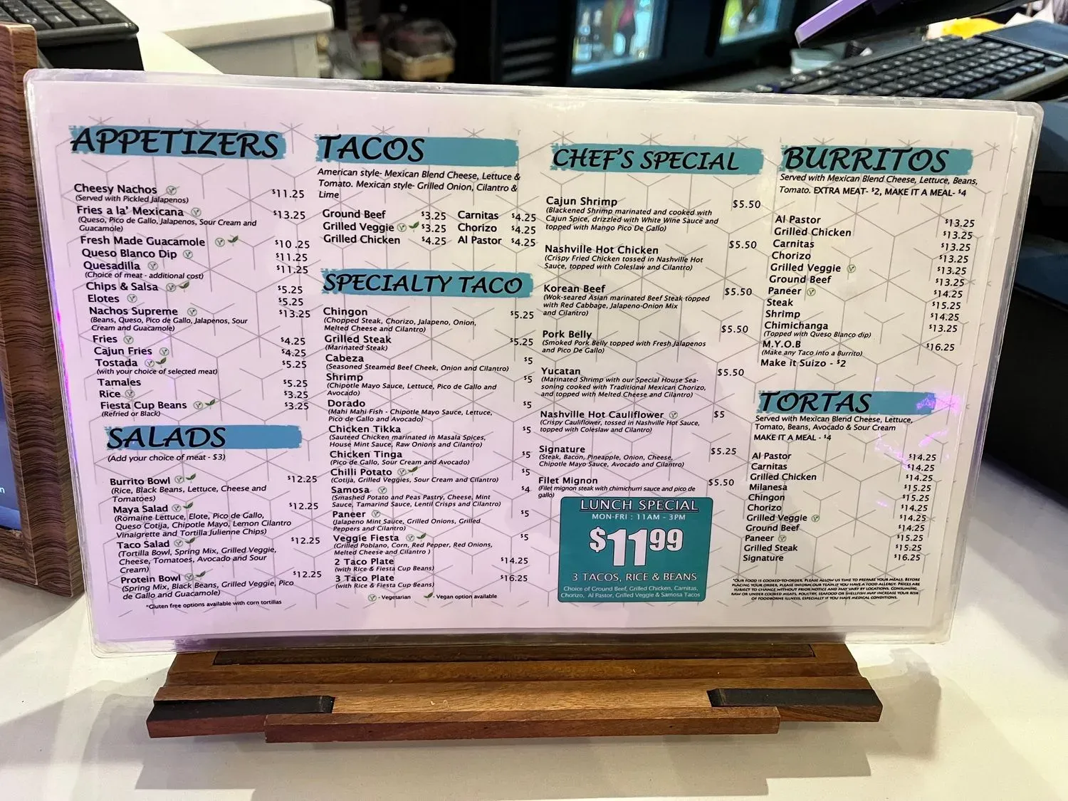 Menu 4