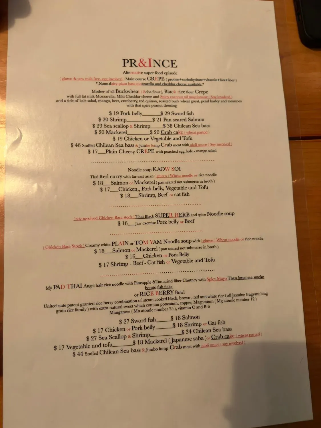 Menu 6