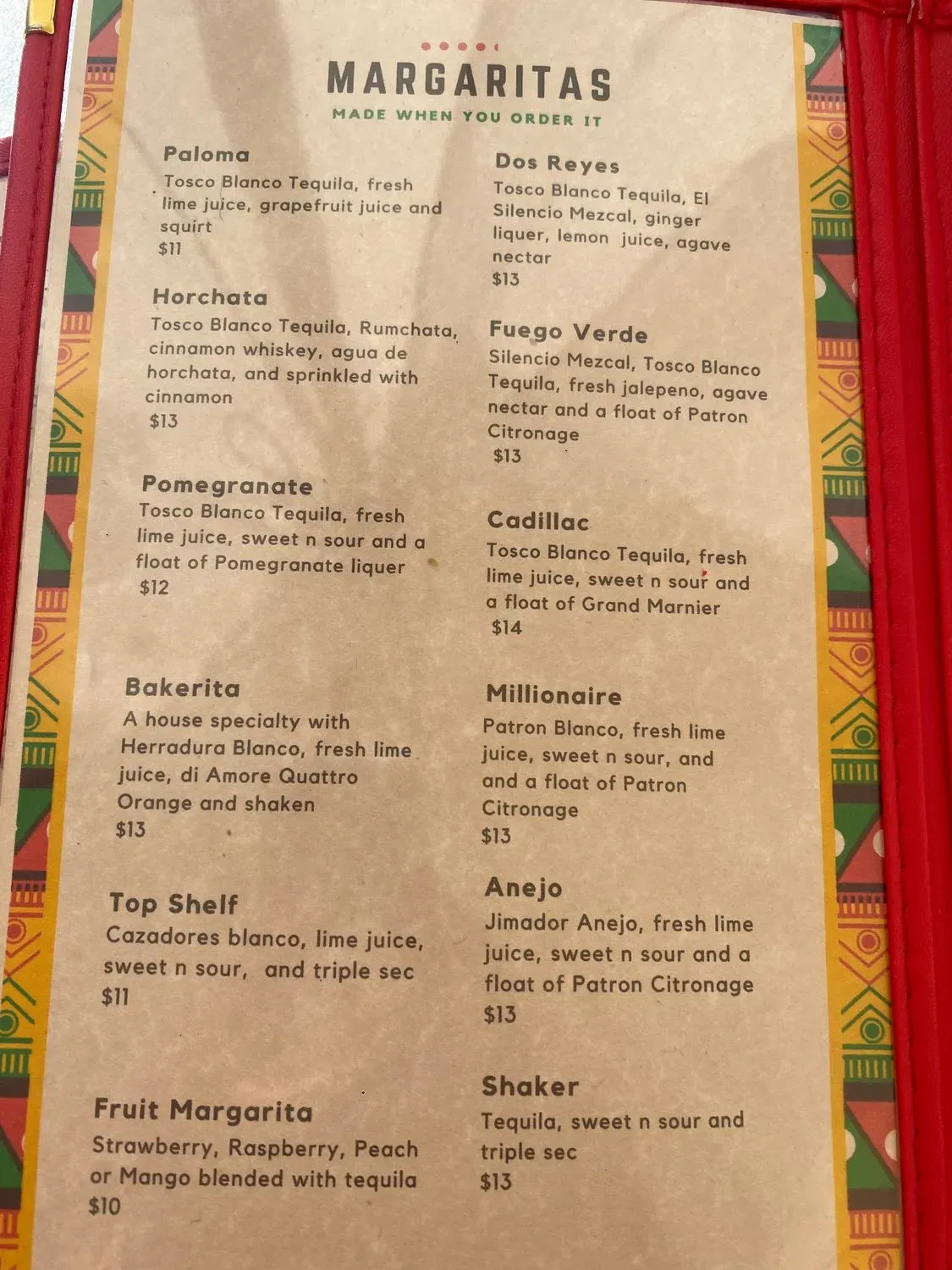 Menu 6