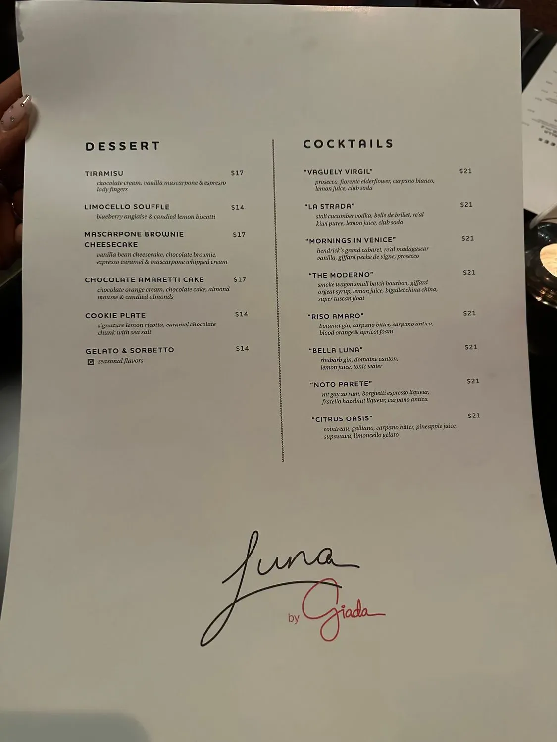 Menu 6