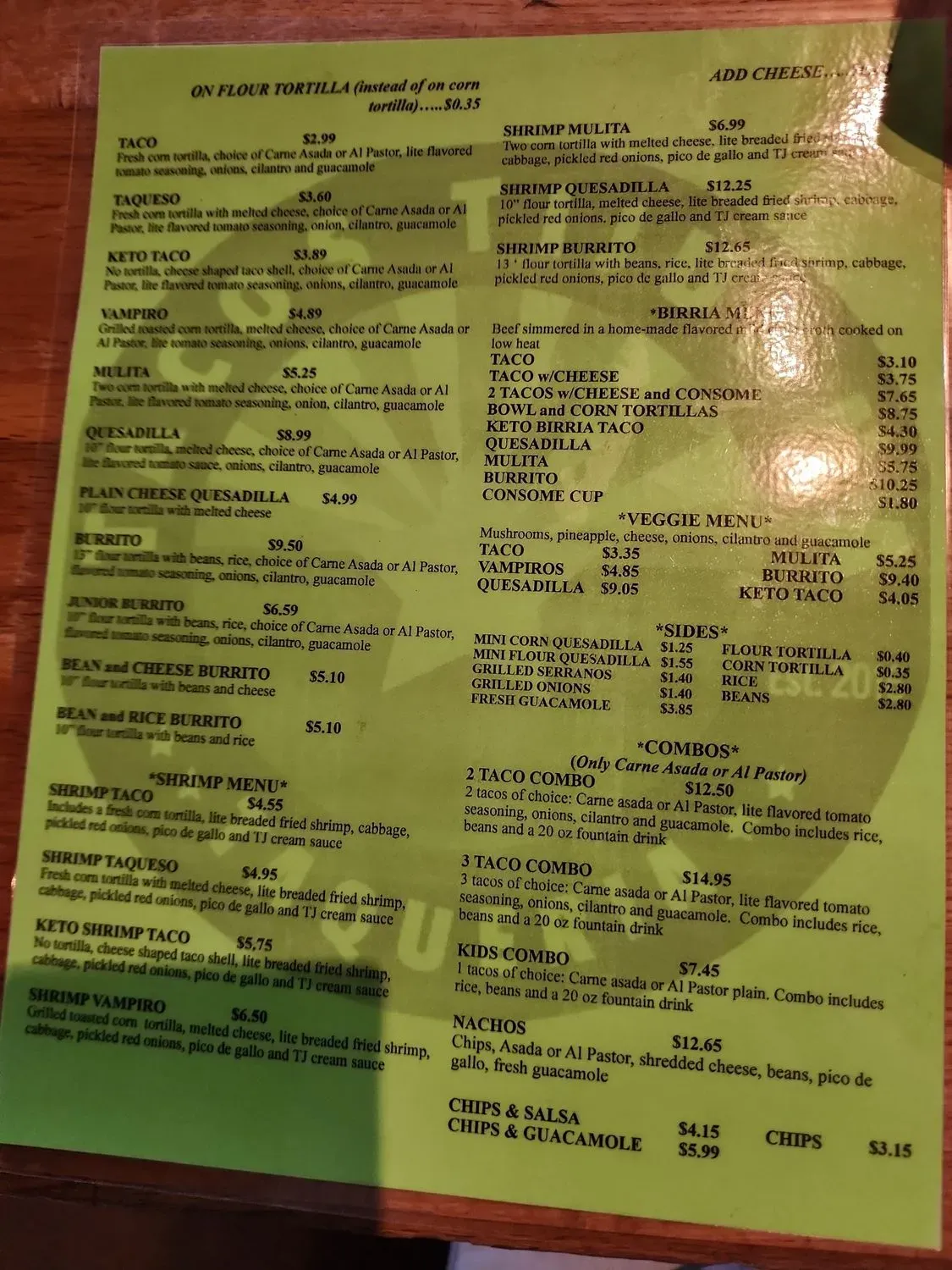 Menu 3