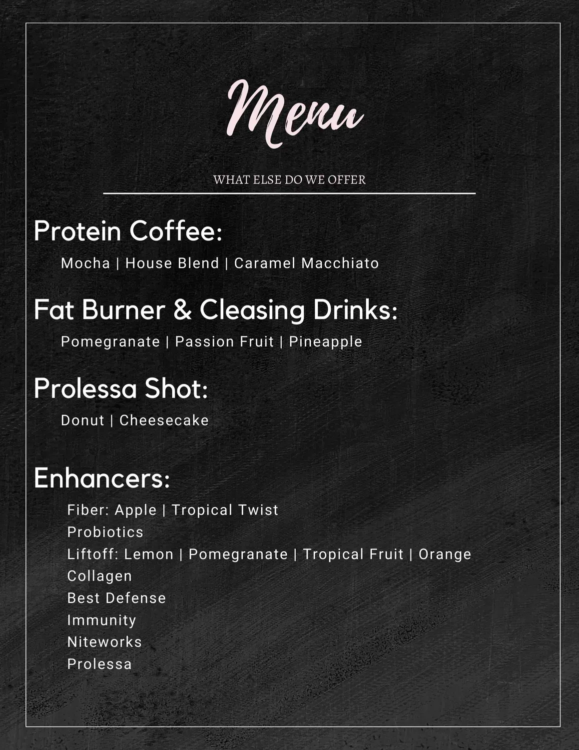 Menu 3