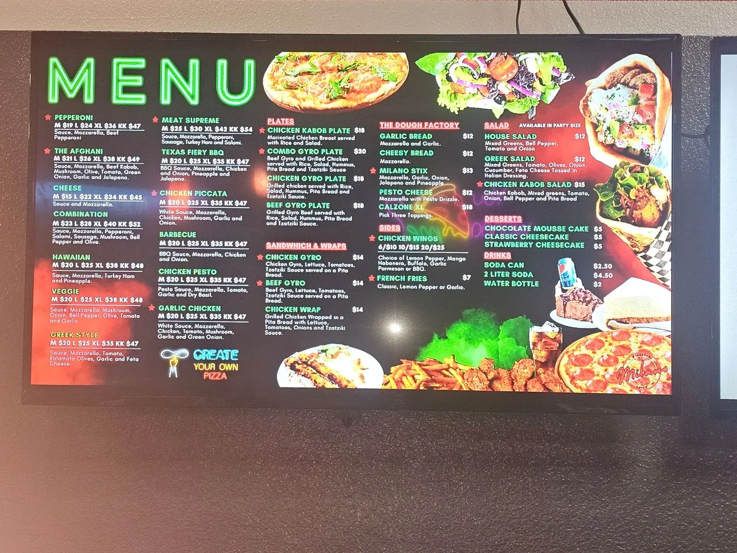 Menu 3