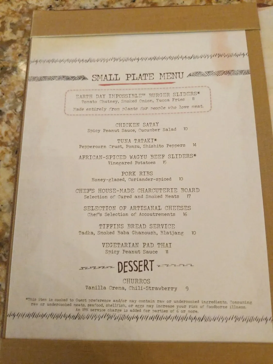 Menu 4