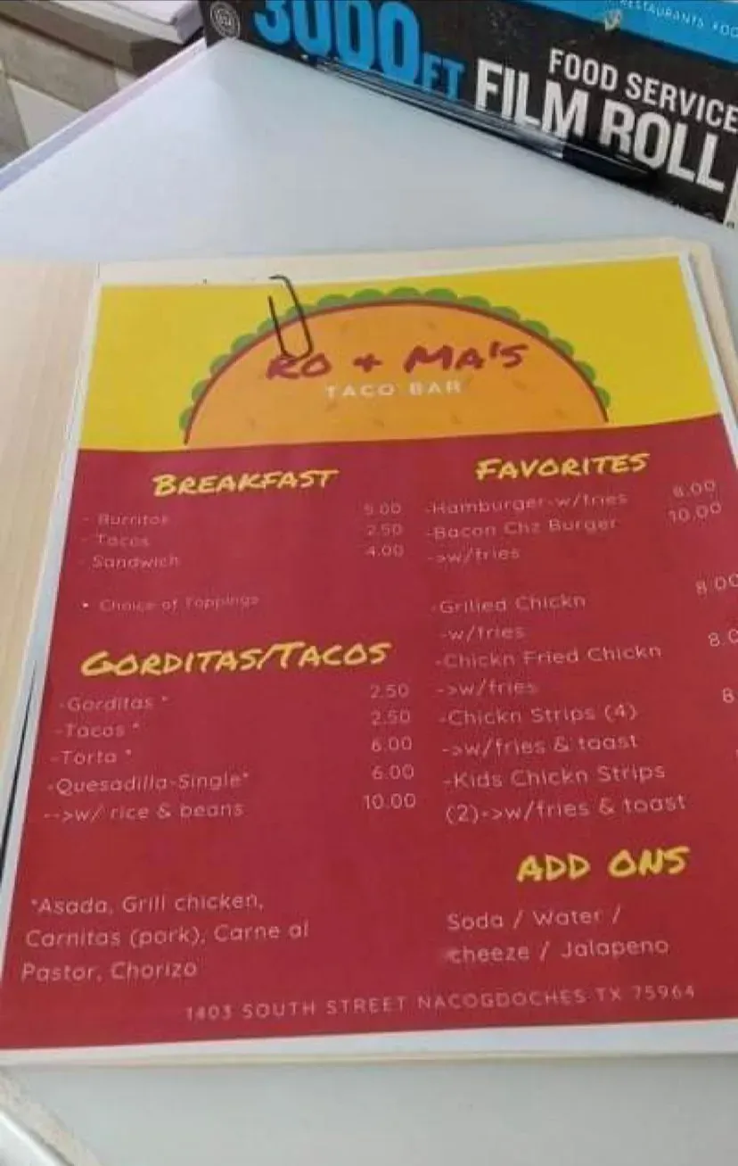 Menu 3