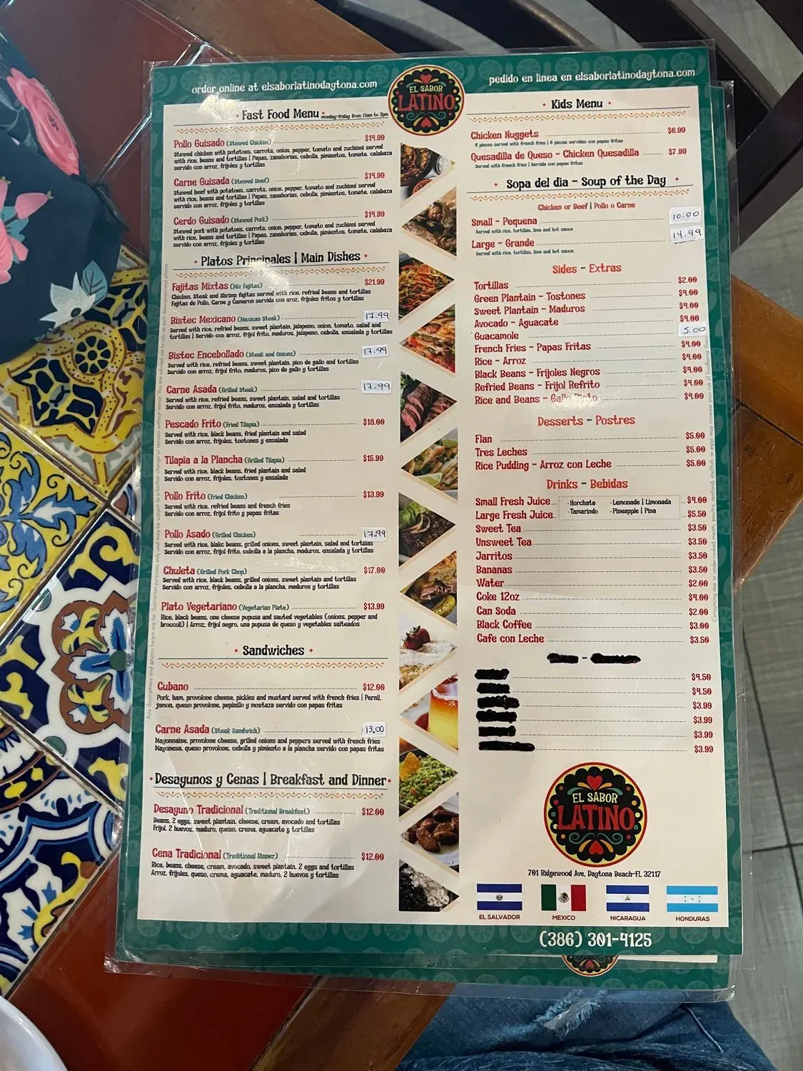 Menu 3