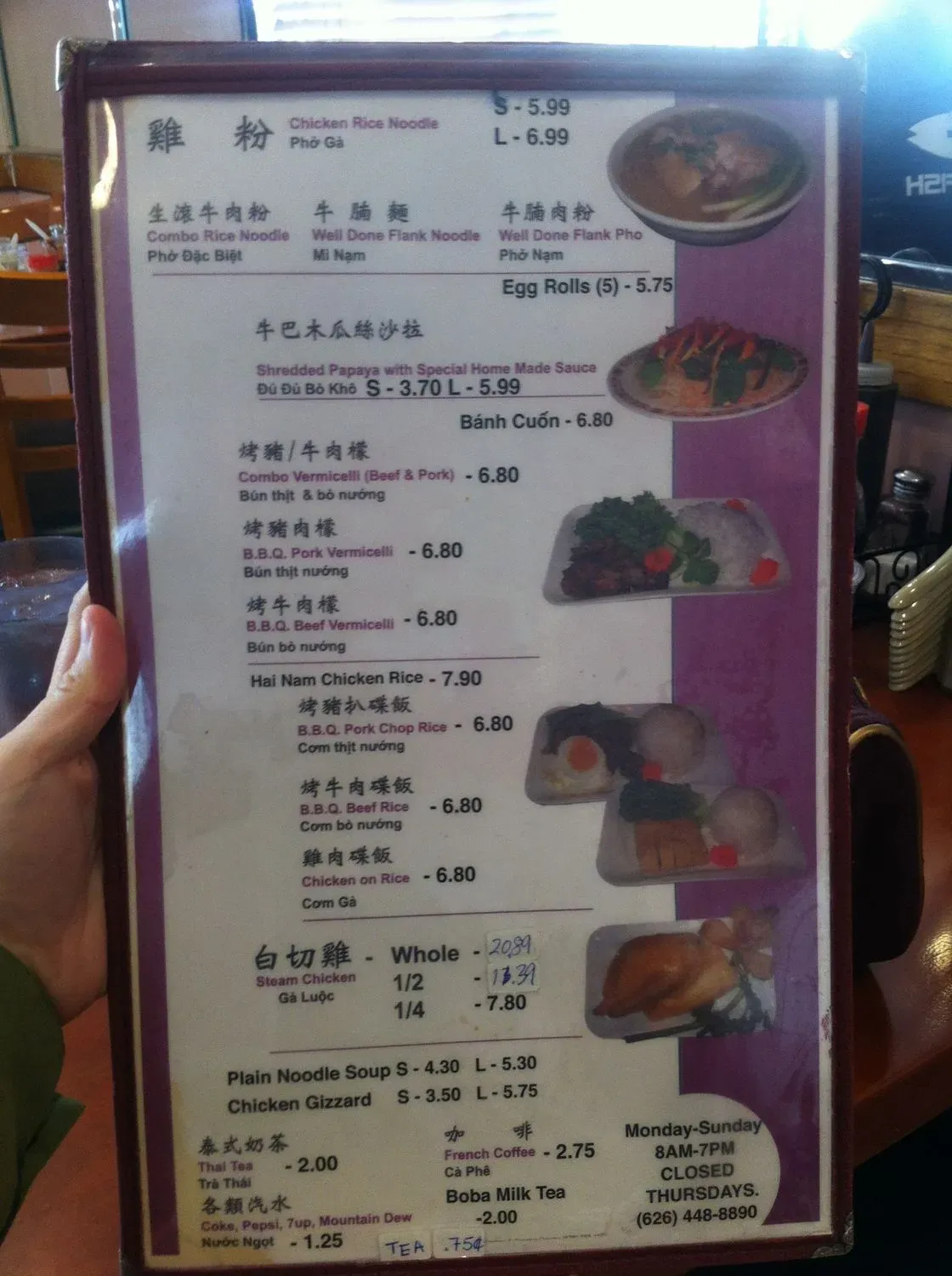 Menu 6