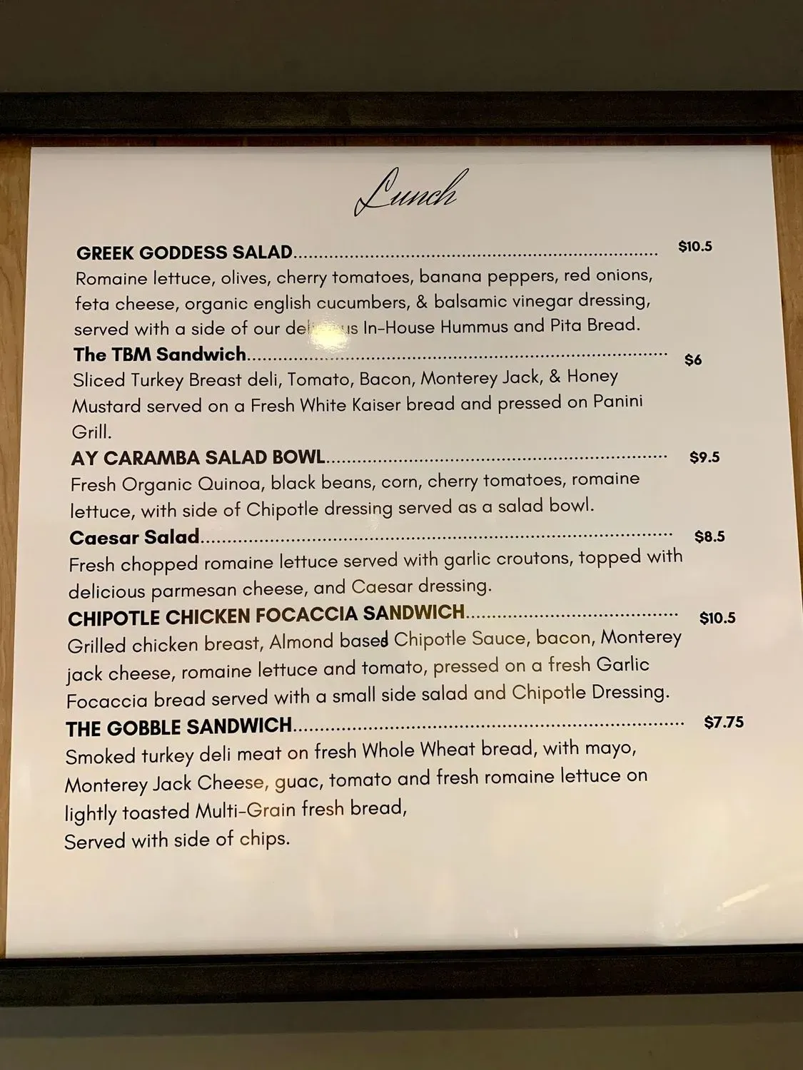 Menu 3