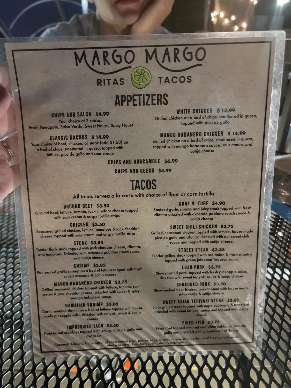 Menu 4