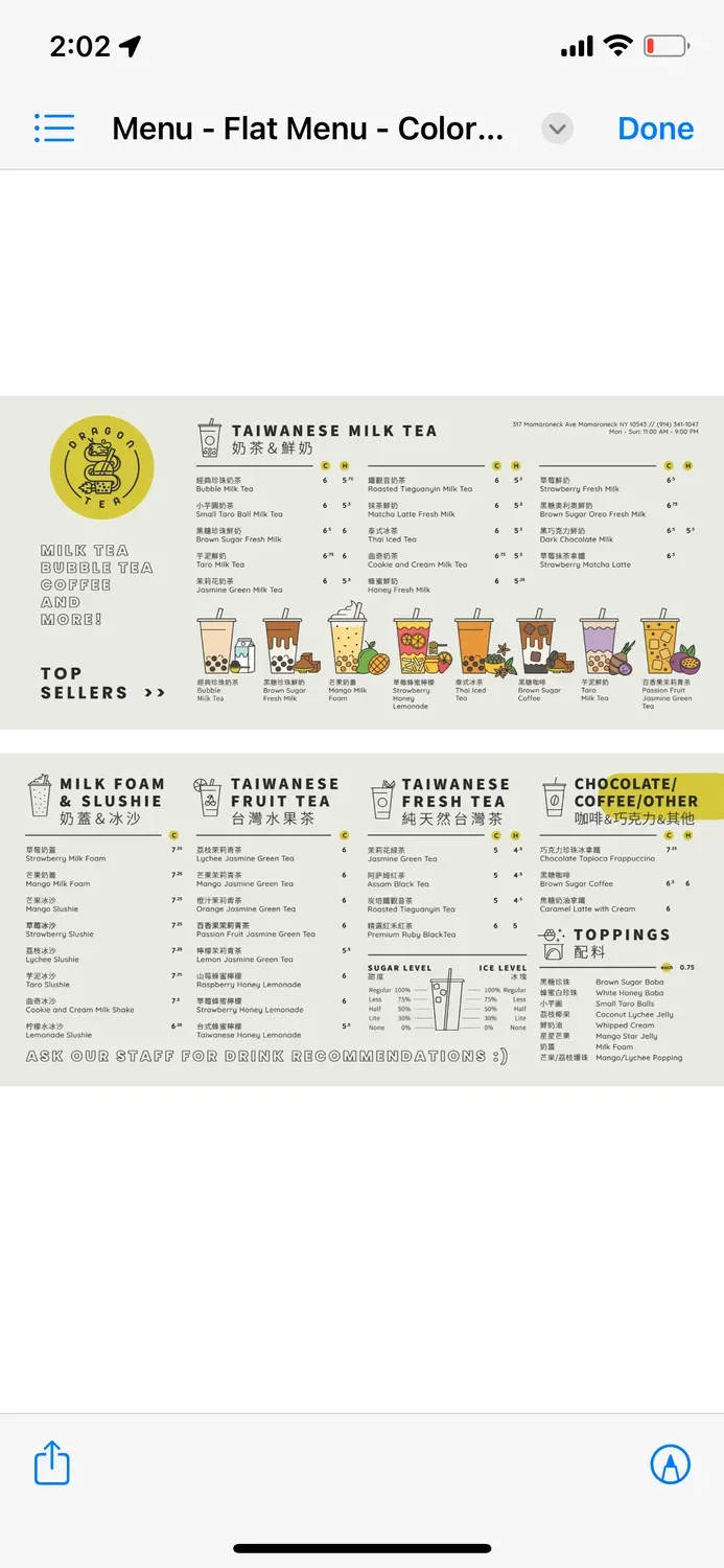 Menu 4