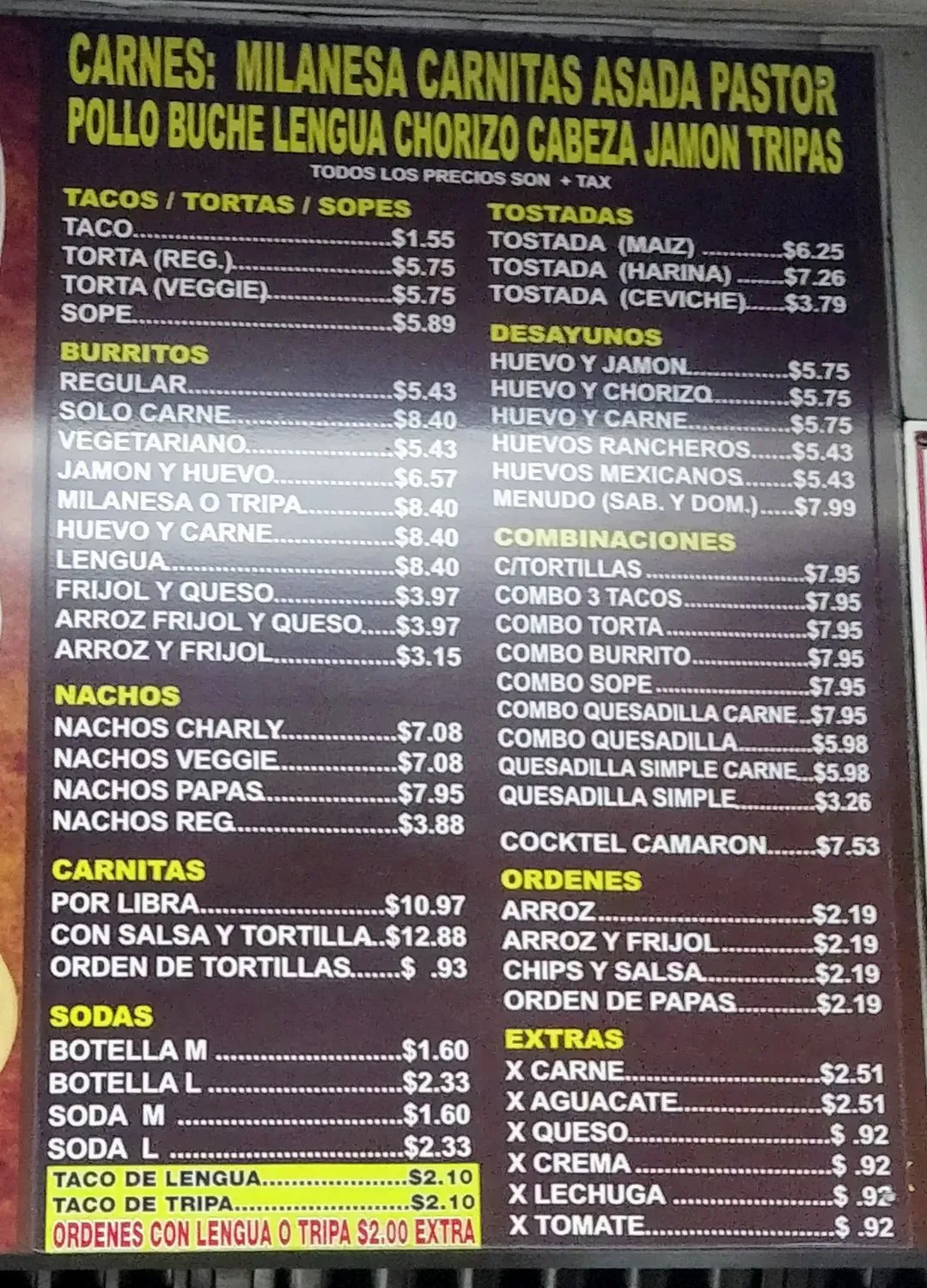 Menu 3