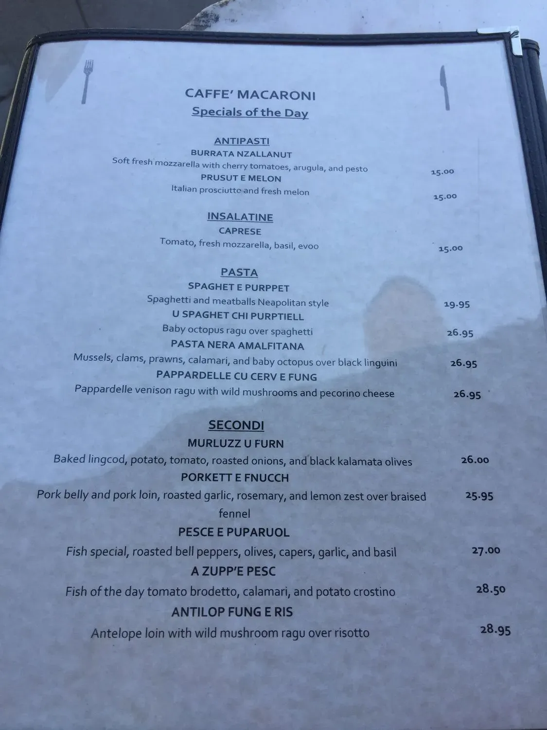 Menu 3