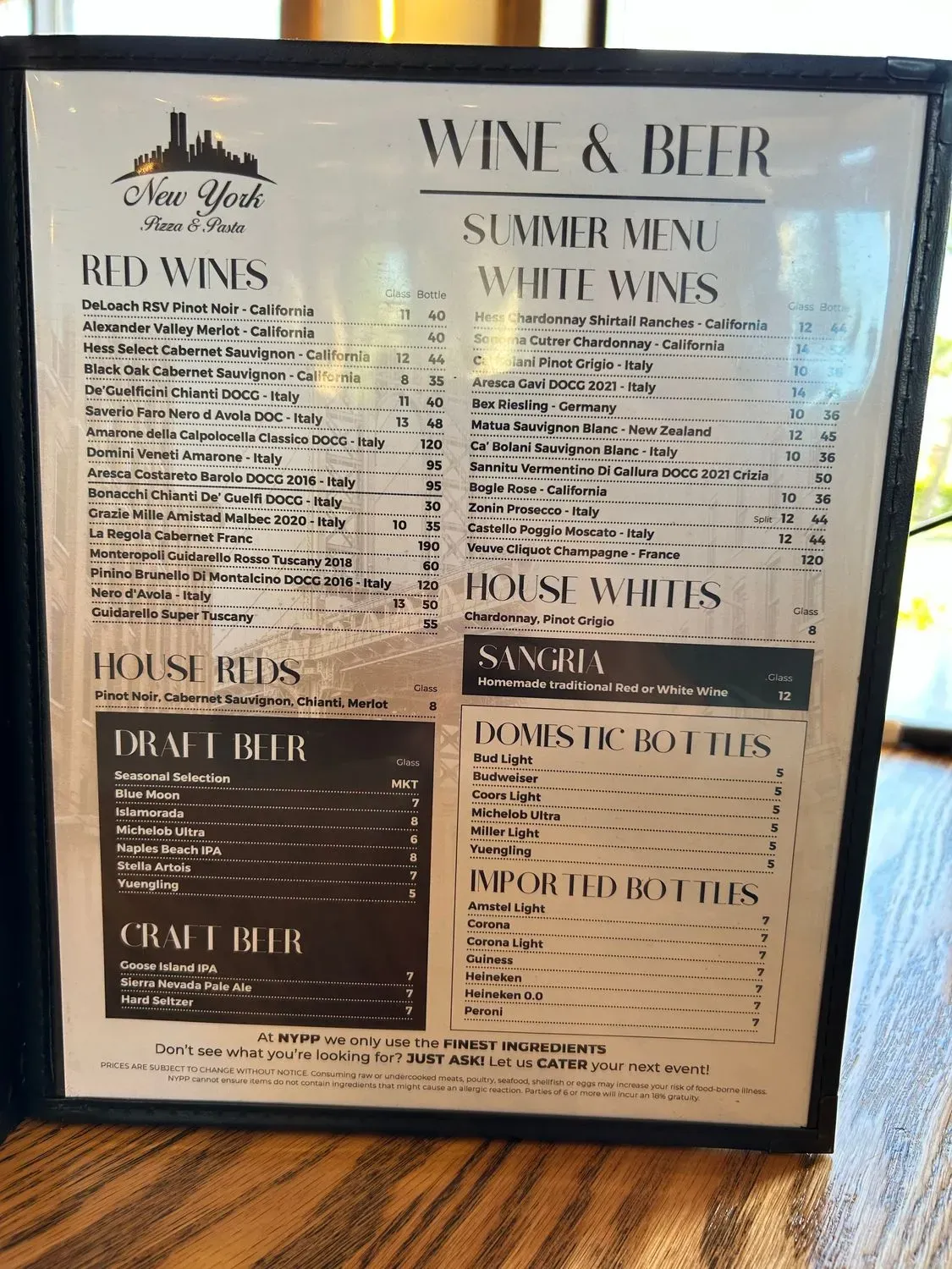 Menu 6