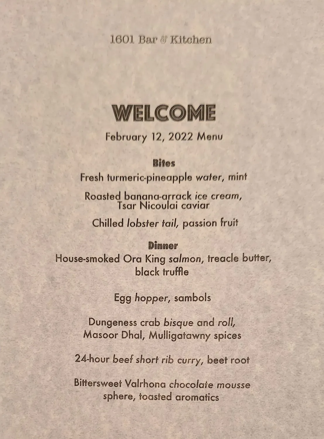 Menu 6