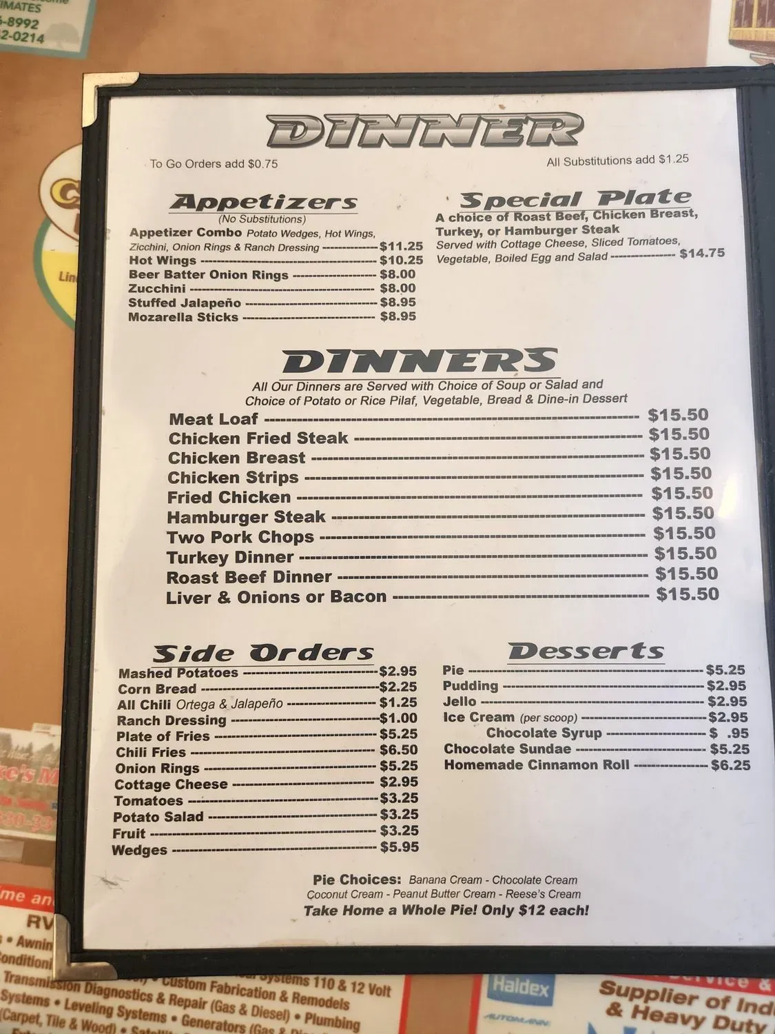 Menu 4