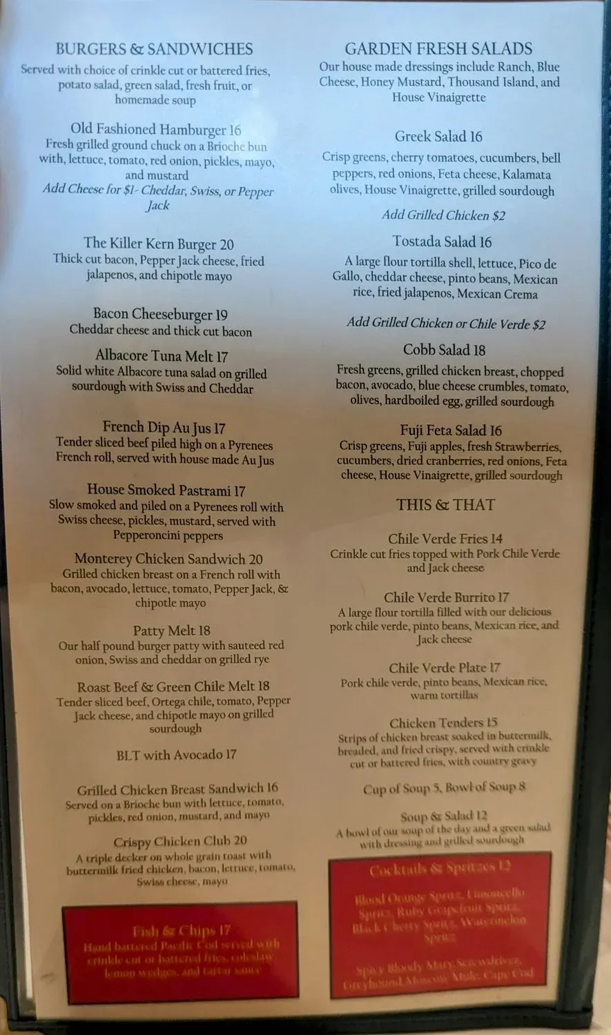 Menu 4