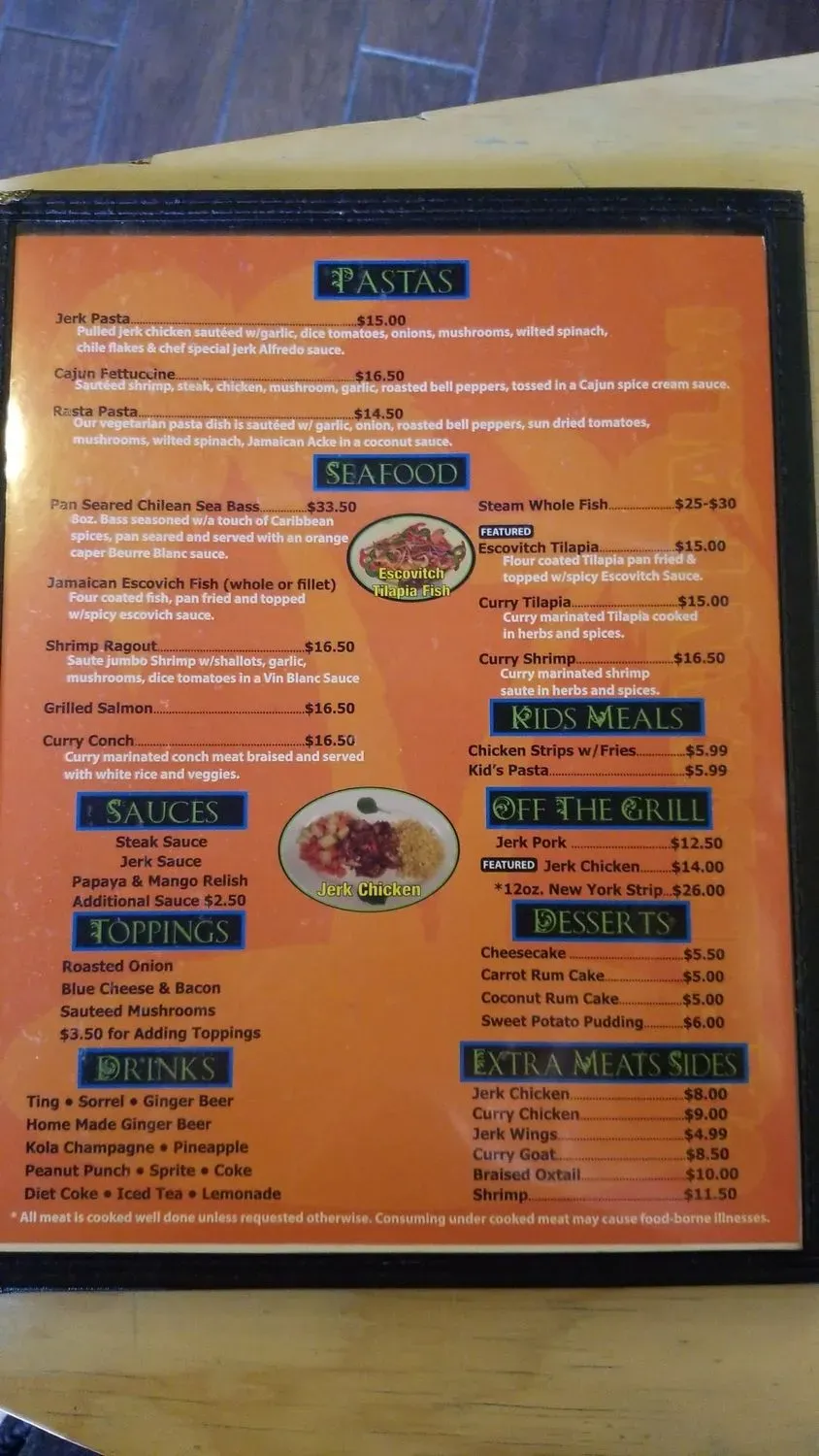 Menu 6