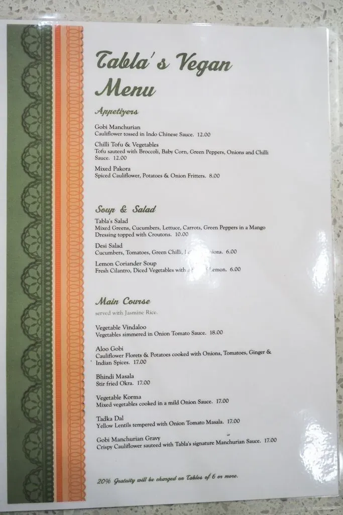 Menu 6