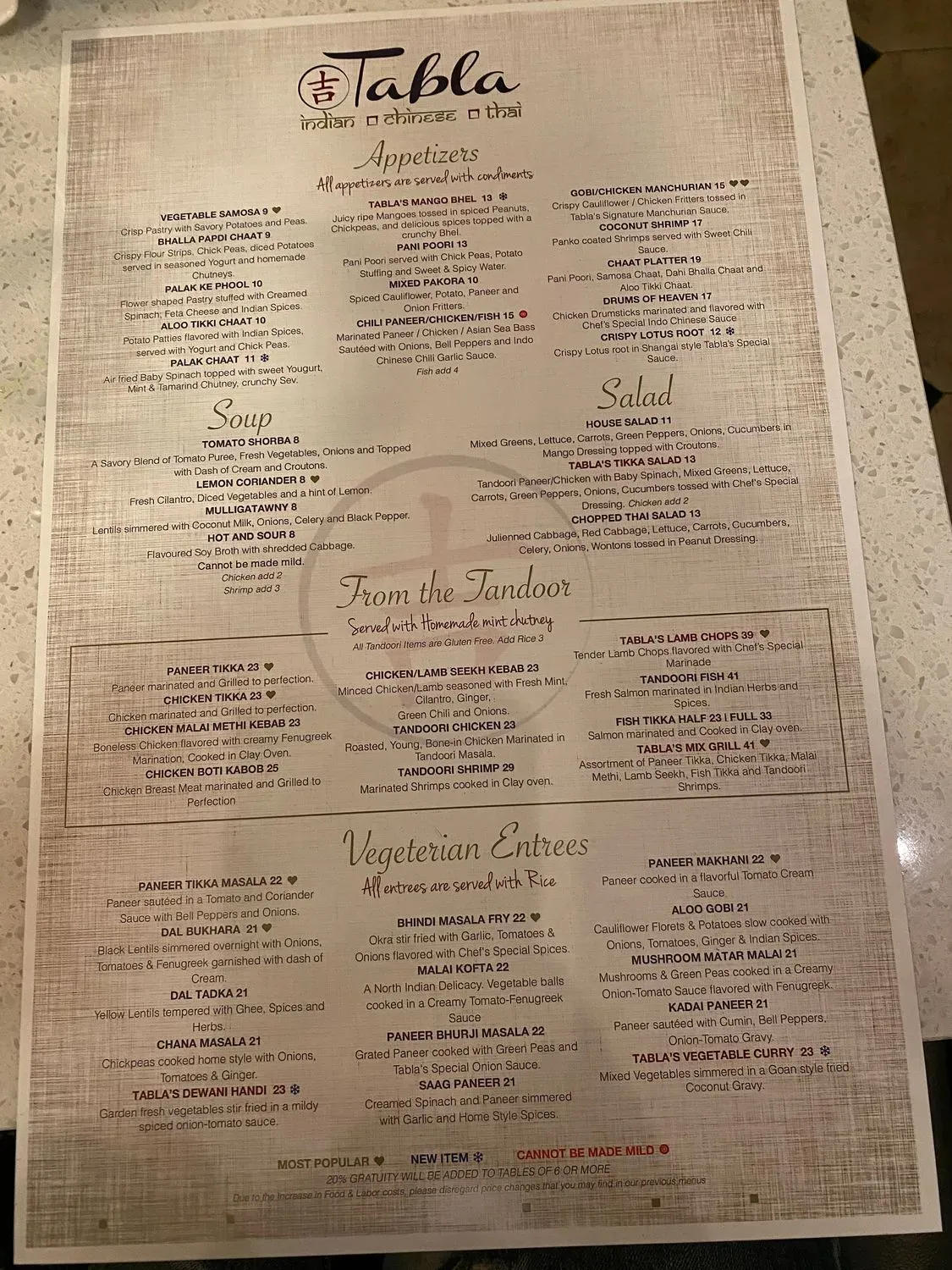 Menu 4