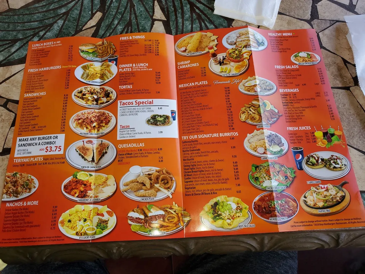 Menu 3