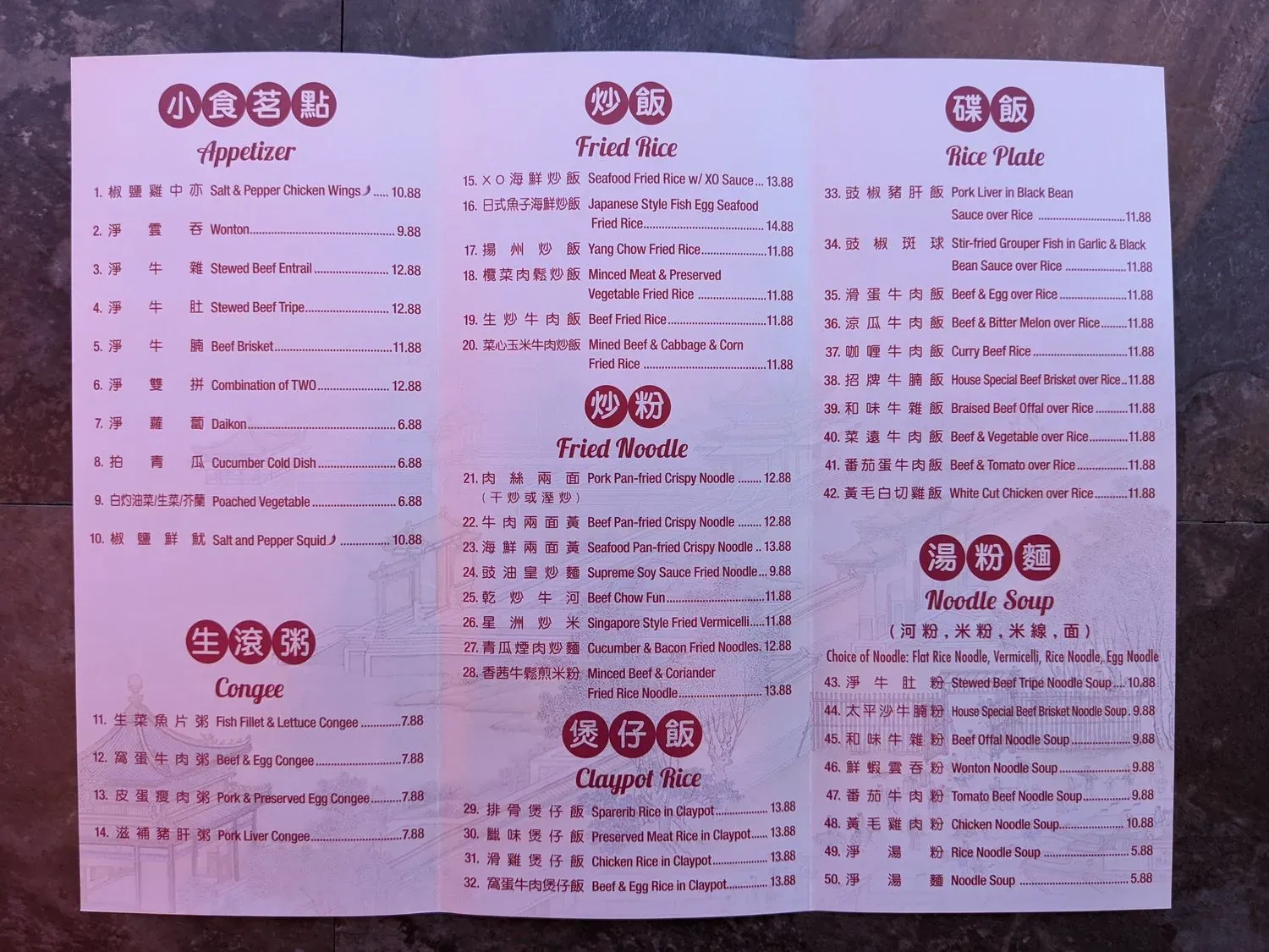 Menu 4