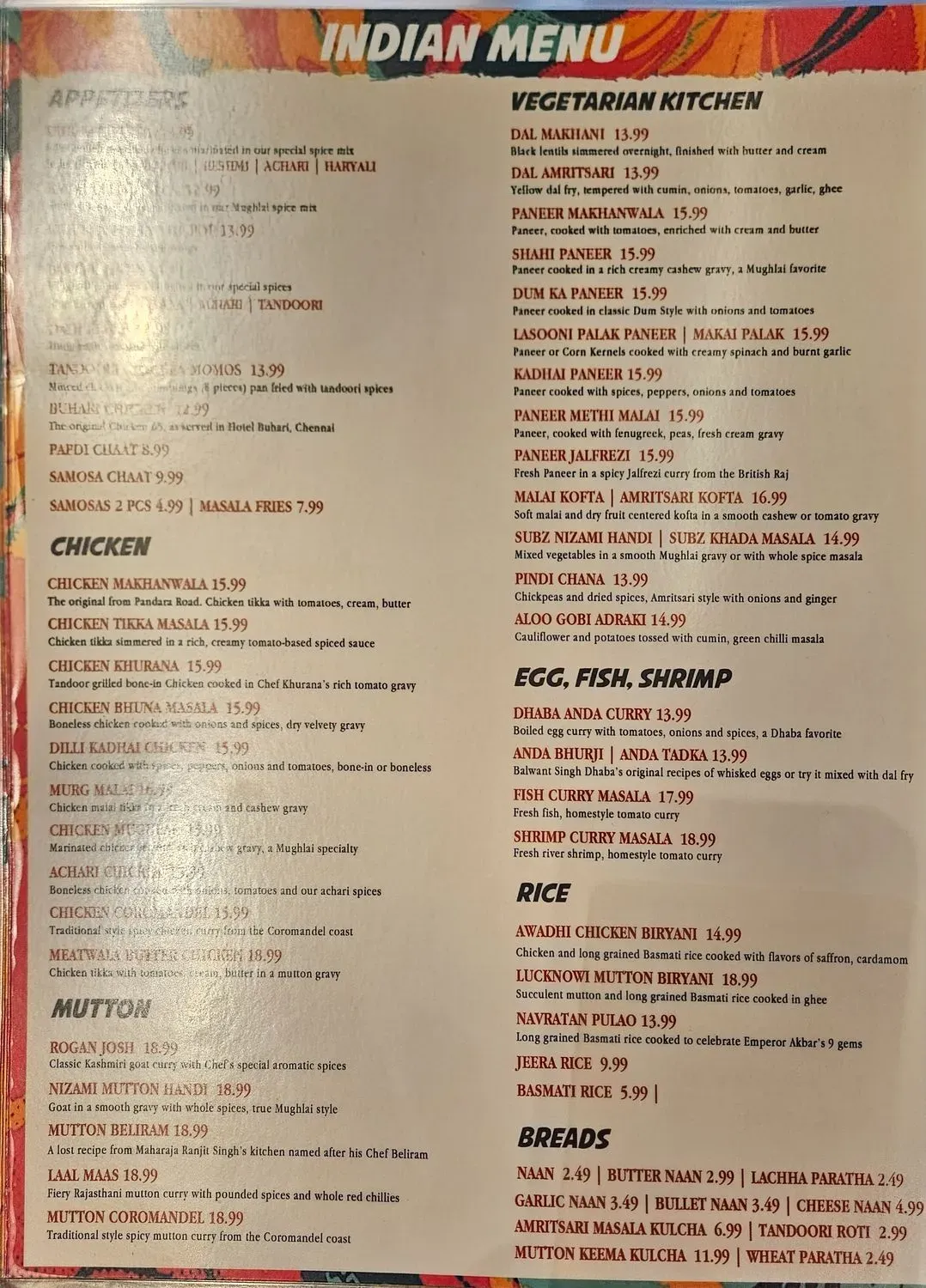 Menu 3