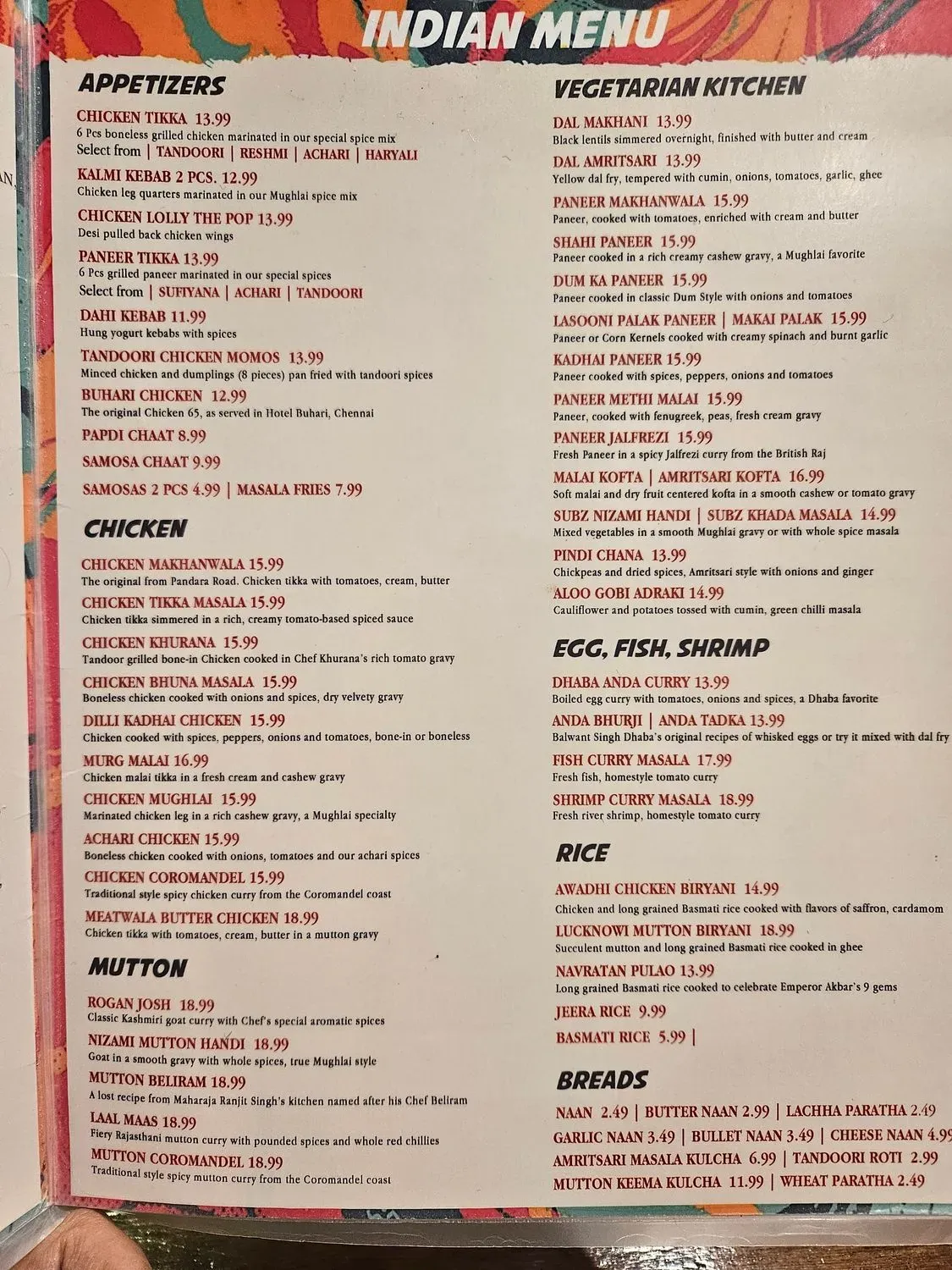 Menu 4