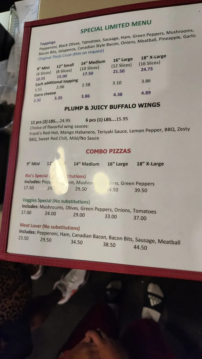 Menu 3