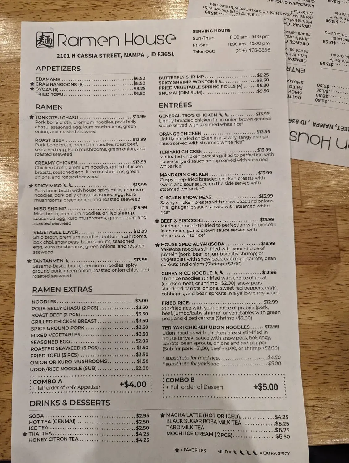 Menu 3