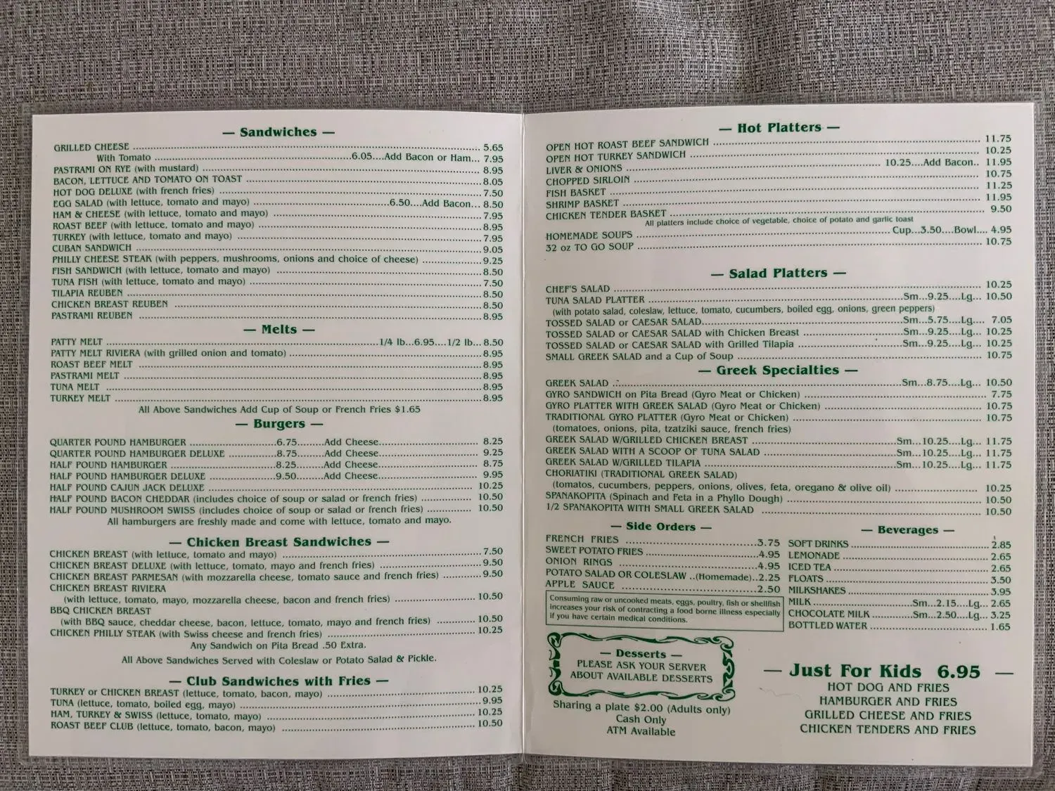 Menu 3