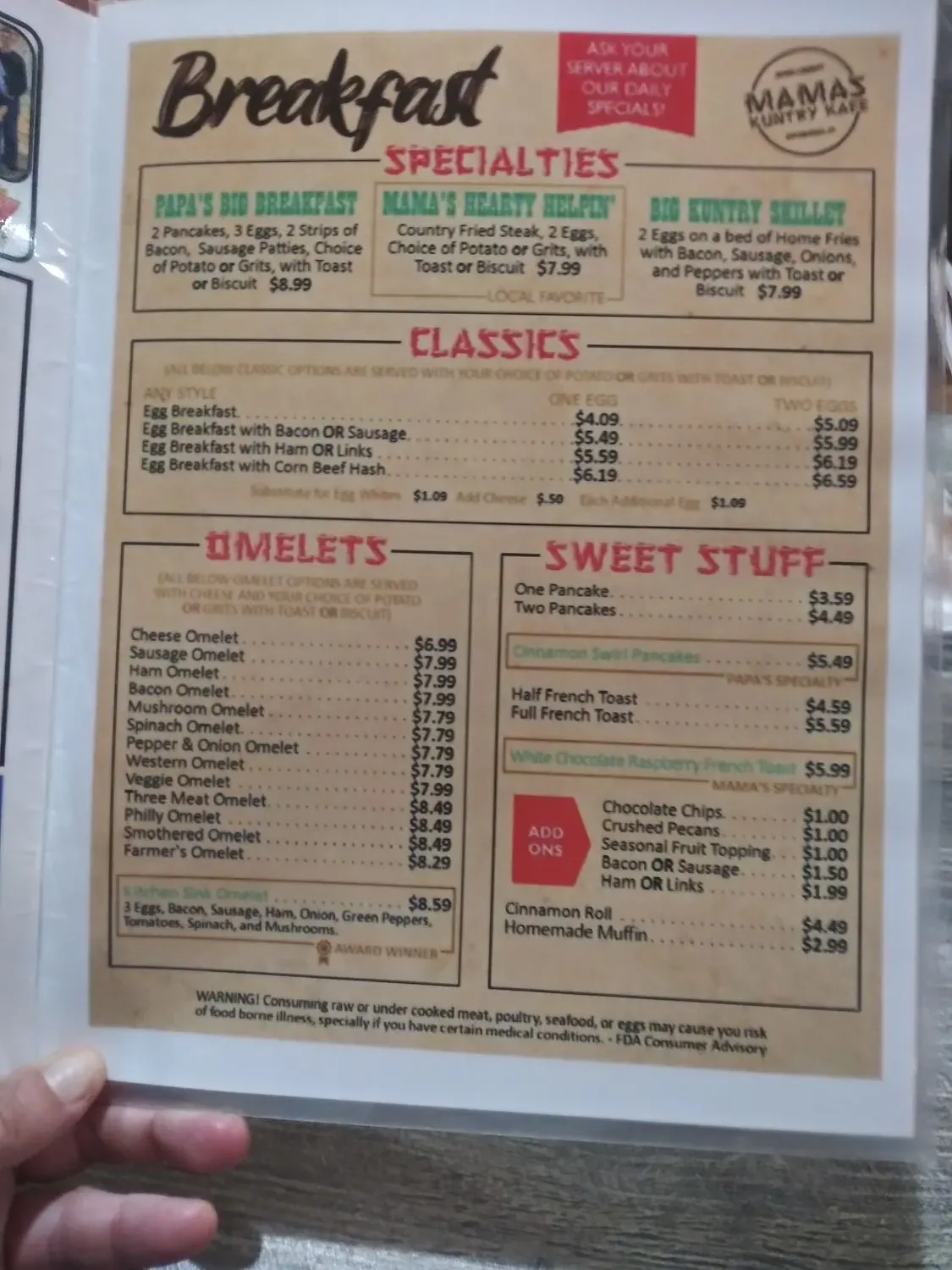 Menu 6