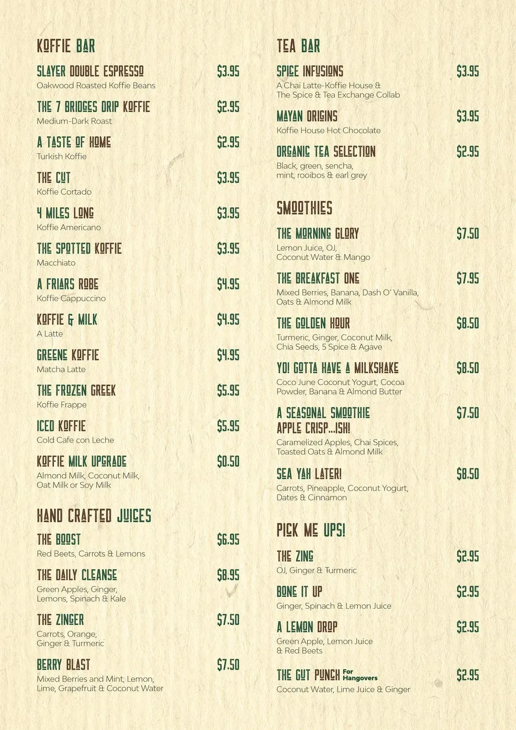 Menu 4